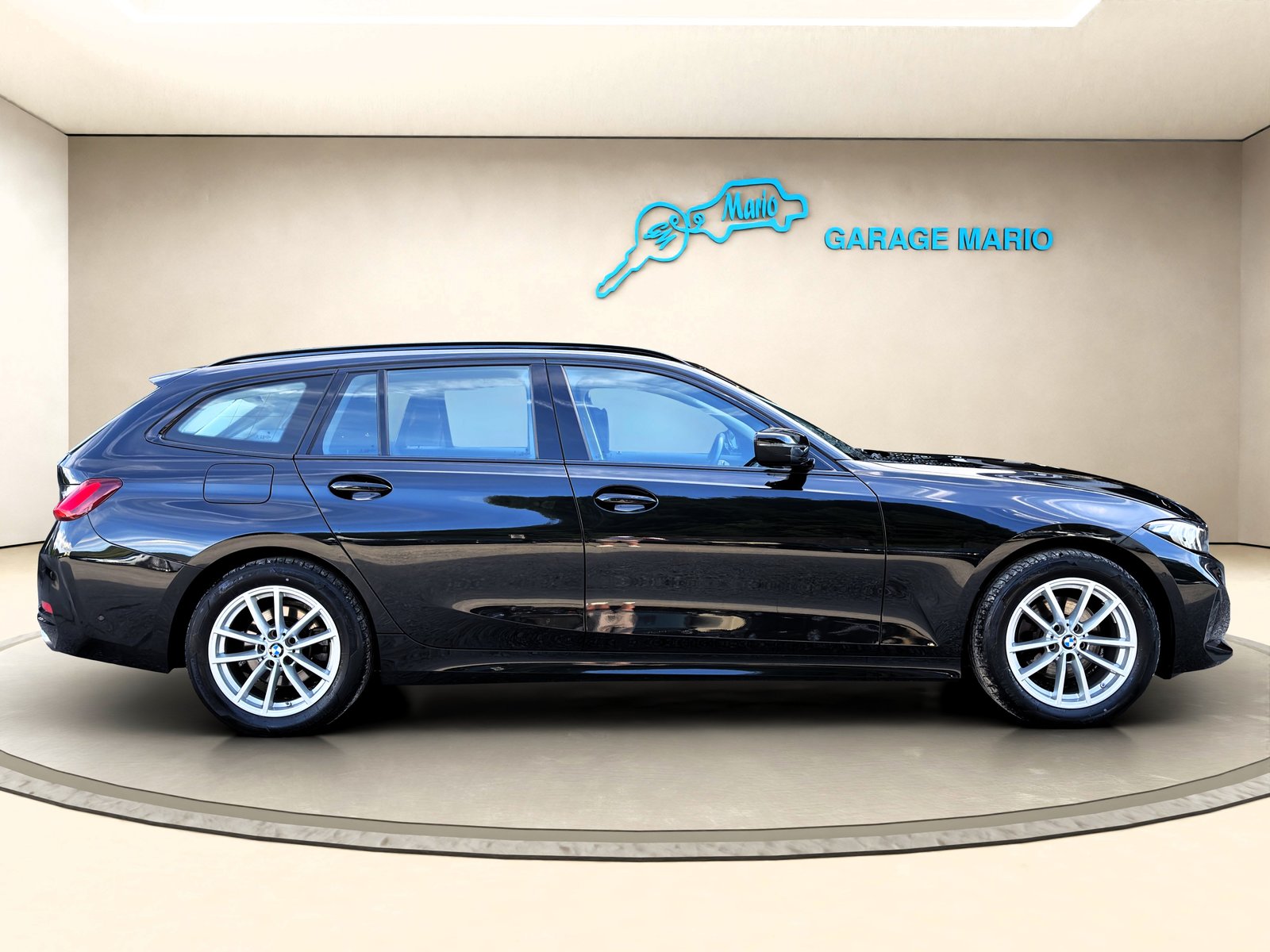 BMW 320d FACELIFT48V Touring Steptronic, Hybride Léger Diesel/Électricité, Occasion / Utilisé, Automatique - 4