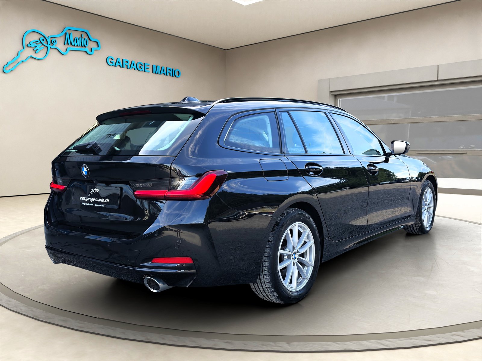 BMW 320d FACELIFT48V Touring Steptronic, Hybride Léger Diesel/Électricité, Occasion / Utilisé, Automatique - 5