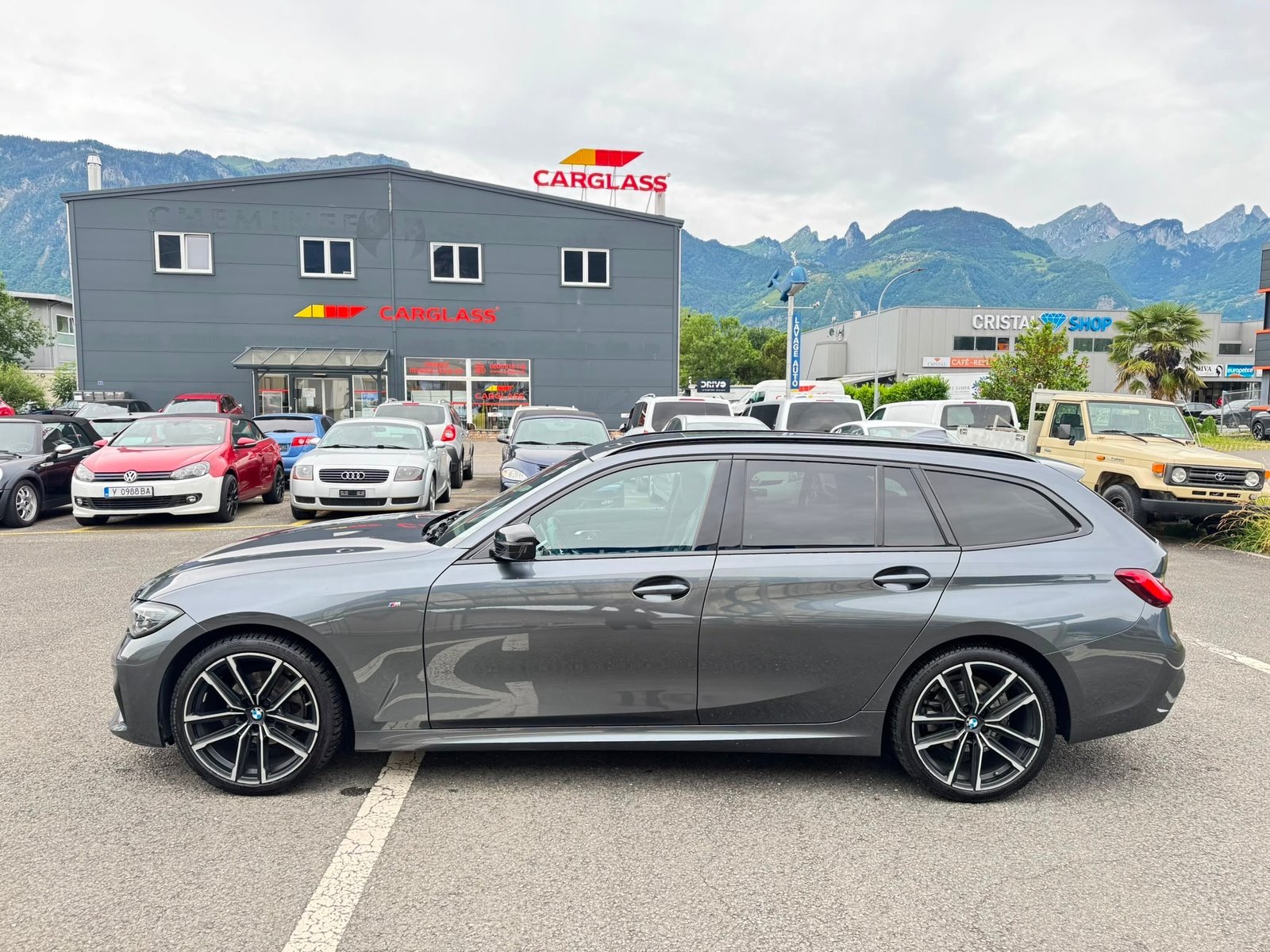 BMW 320d 48V Touring Pure M Sport Steptronic, Mild-Hybrid Diesel/Elektro, Occasion / Gebraucht, Automatik - 7