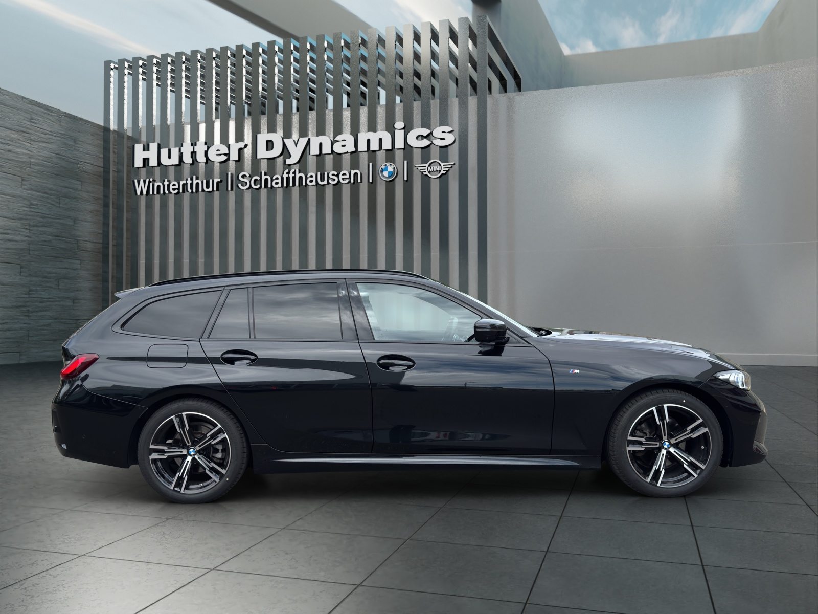 BMW 320d xDrive Touring M Sportpaket, Mild-Hybrid Diesel/Elektro, Occasion / Gebraucht, Automatik - 4