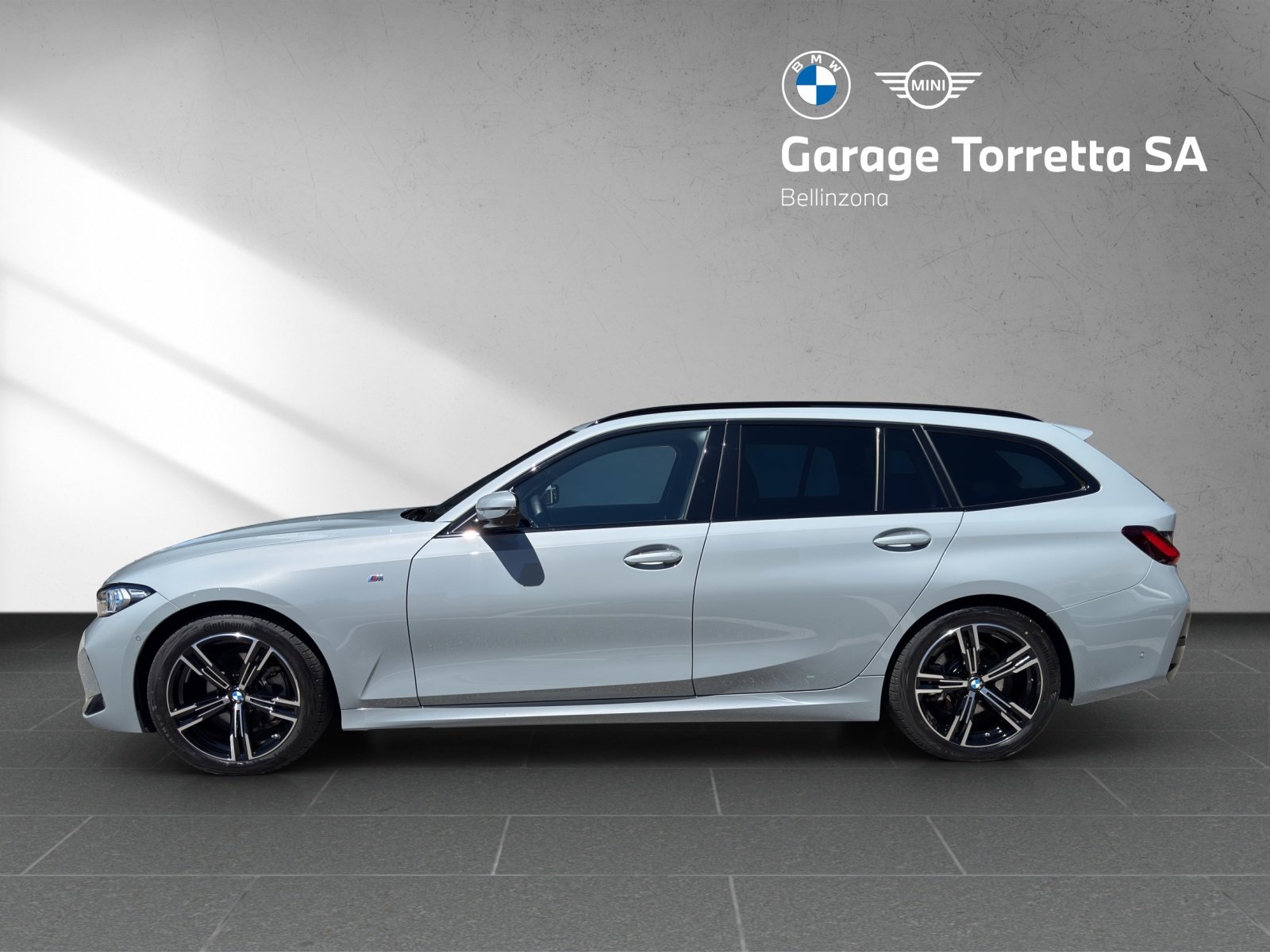 BMW 320d 48V Touring Steptronic M Sport, Hybride Léger Diesel/Électricité, Occasion / Utilisé, Automatique - 2