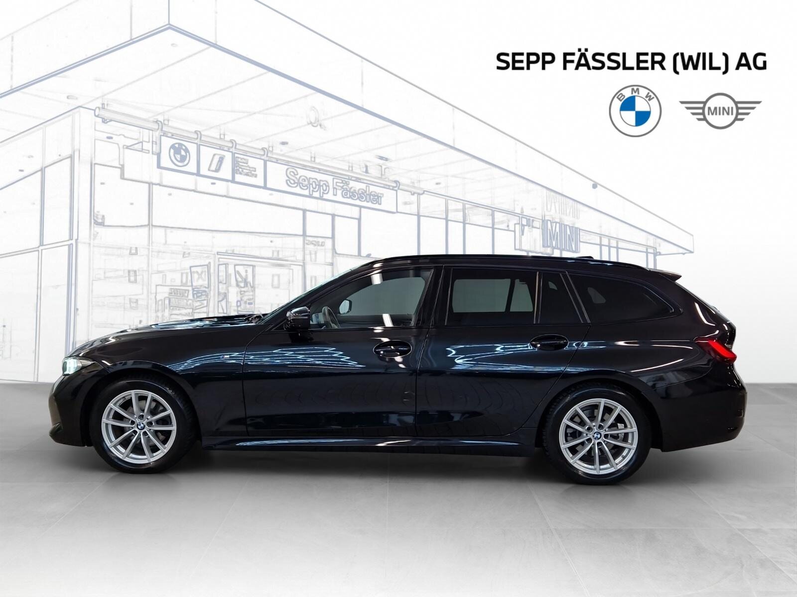 BMW 320d xDrive SAG Touring M Sport, Mild-Hybrid Diesel/Electric, Second hand / Used, Automatic - 2