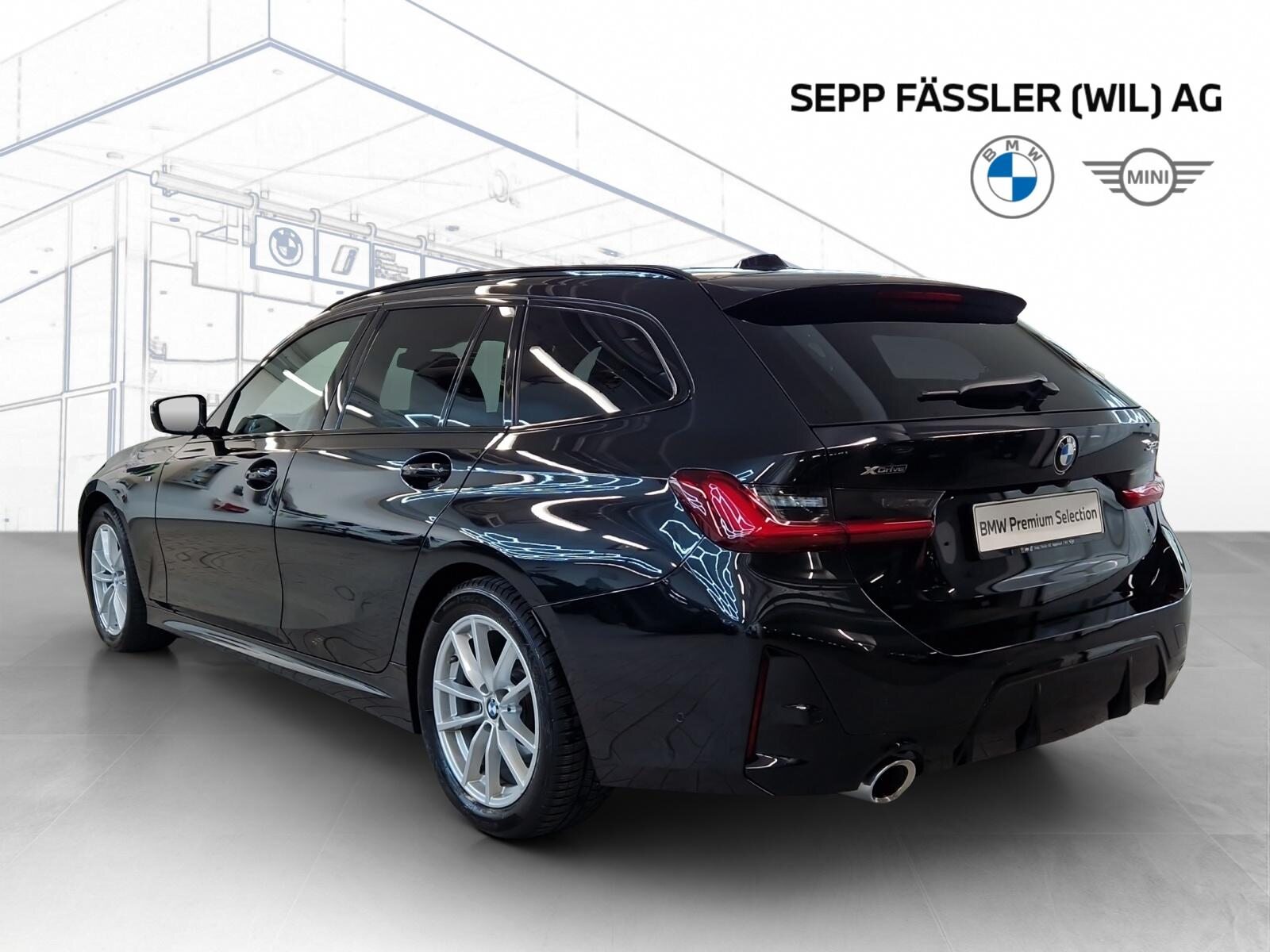 BMW 320d xDrive SAG Touring M Sport, Mild-Hybrid Diesel/Electric, Second hand / Used, Automatic - 3
