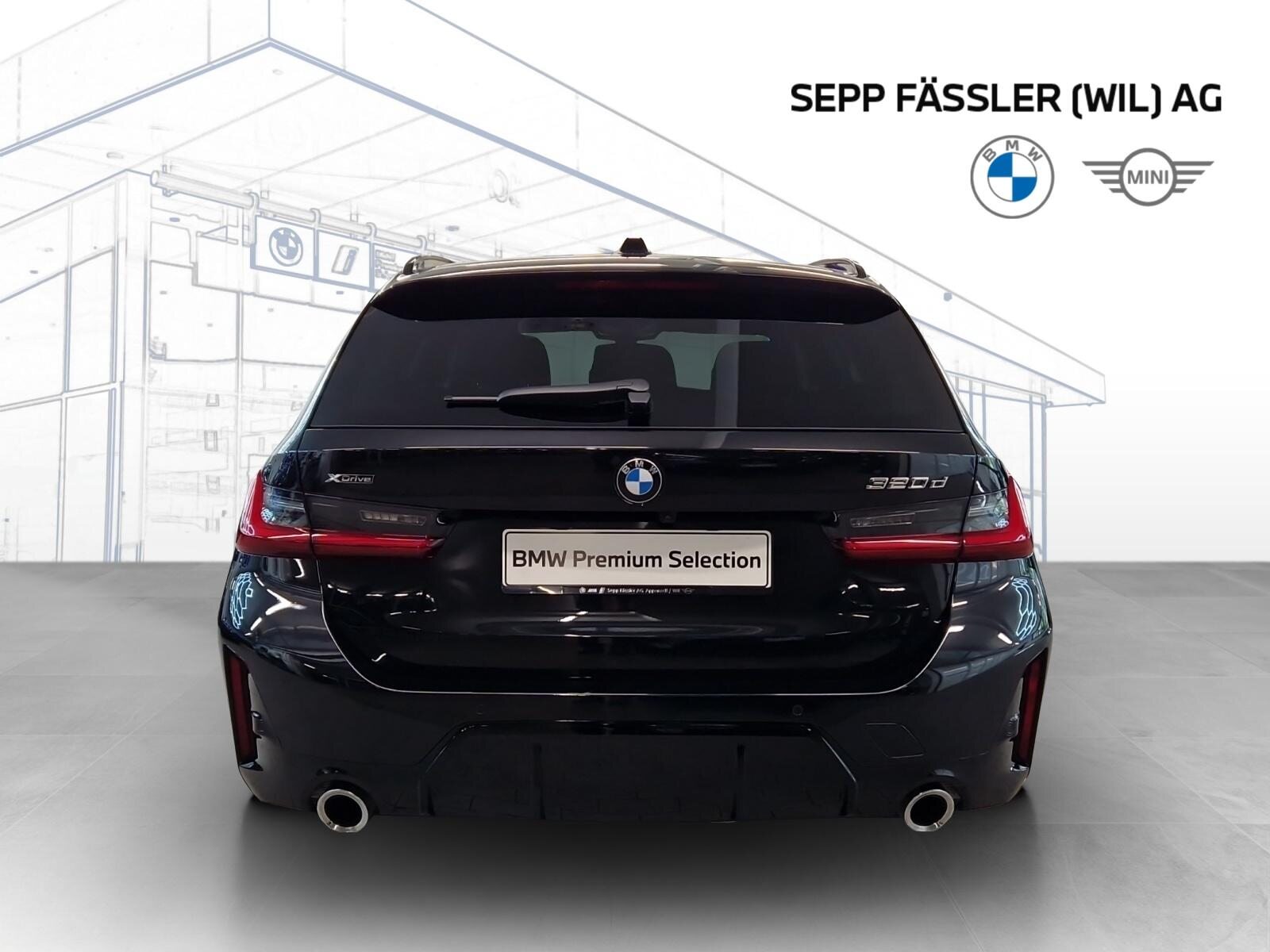 BMW 320d xDrive SAG Touring M Sport, Mild-Hybrid Diesel/Electric, Second hand / Used, Automatic - 4