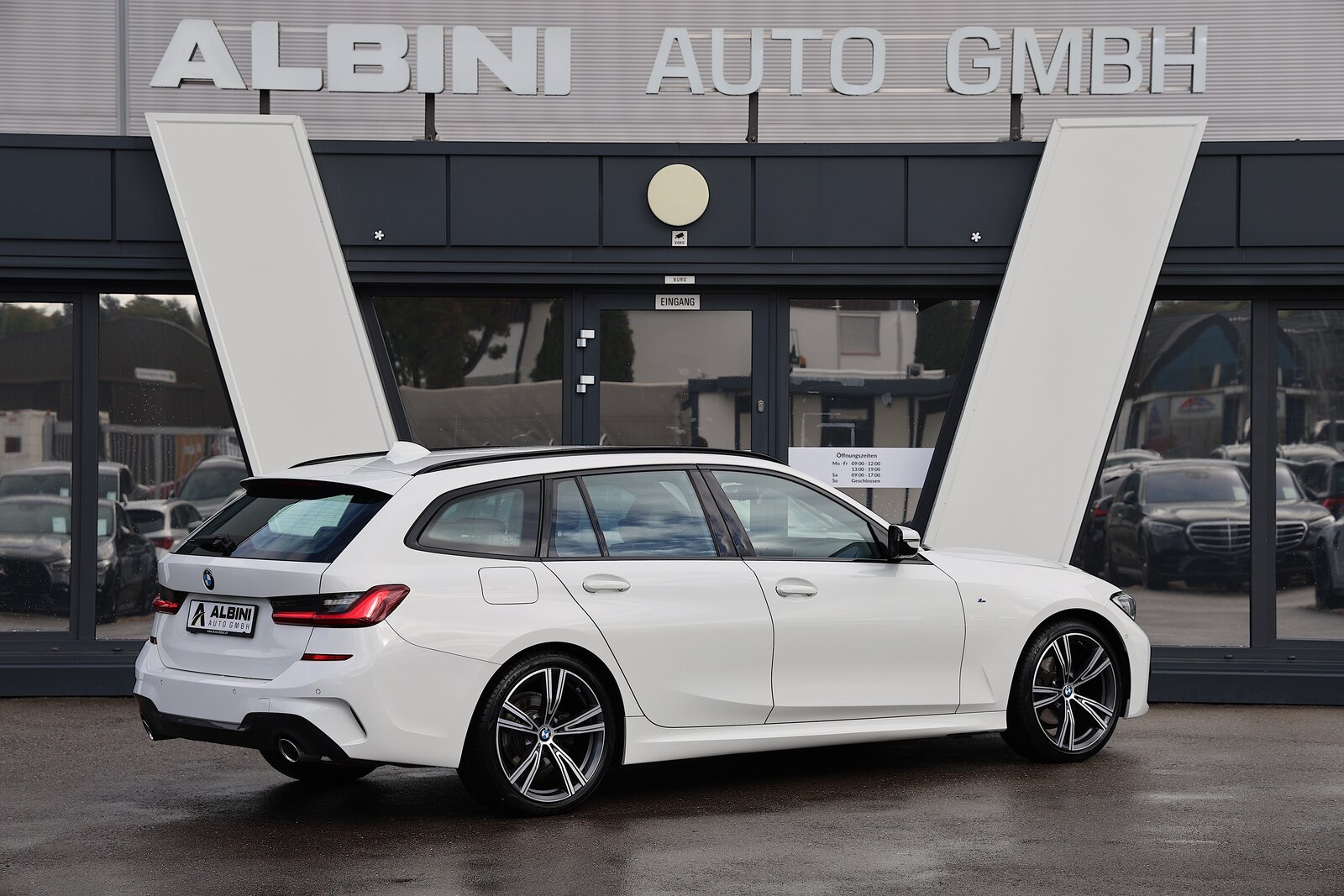 BMW 320d M-Sport SAG Touring, Hybride léger diesel/électrique, Occasion, Automatique - 2