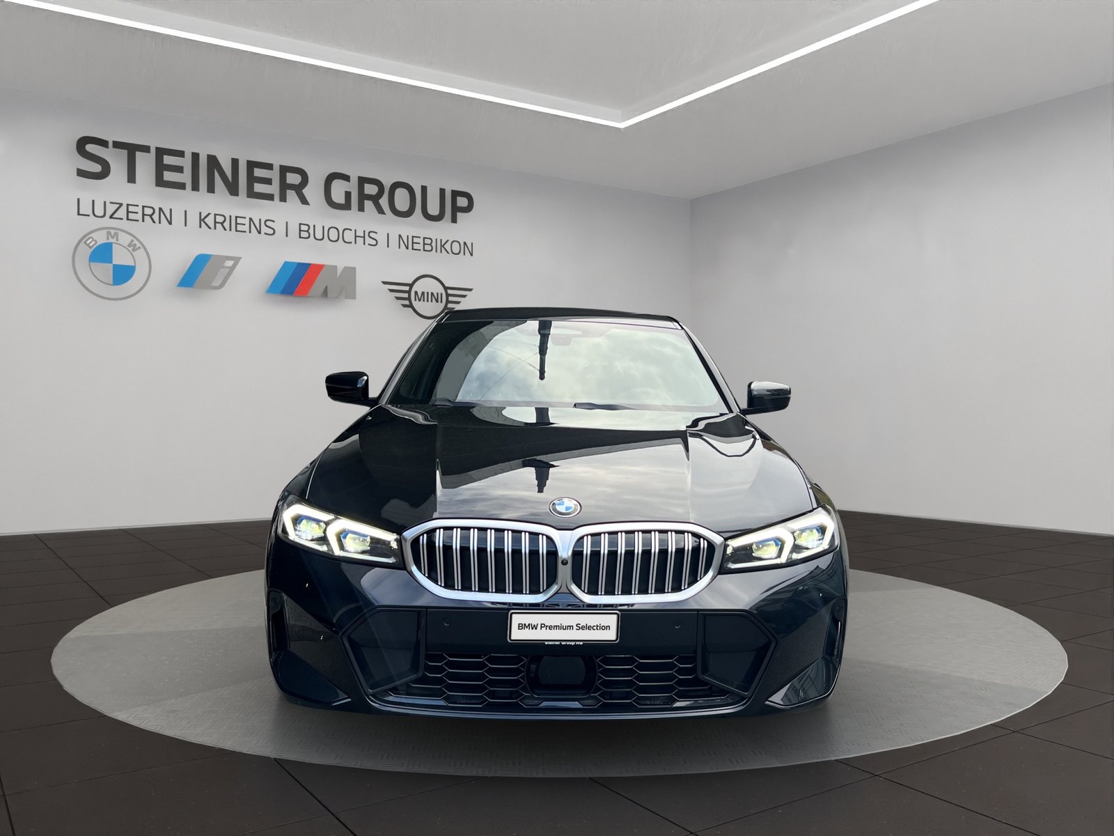 BMW 320d 48V Steptronic M Sport, Hybride Léger Diesel/Électricité, Occasion / Utilisé, Automatique - 2
