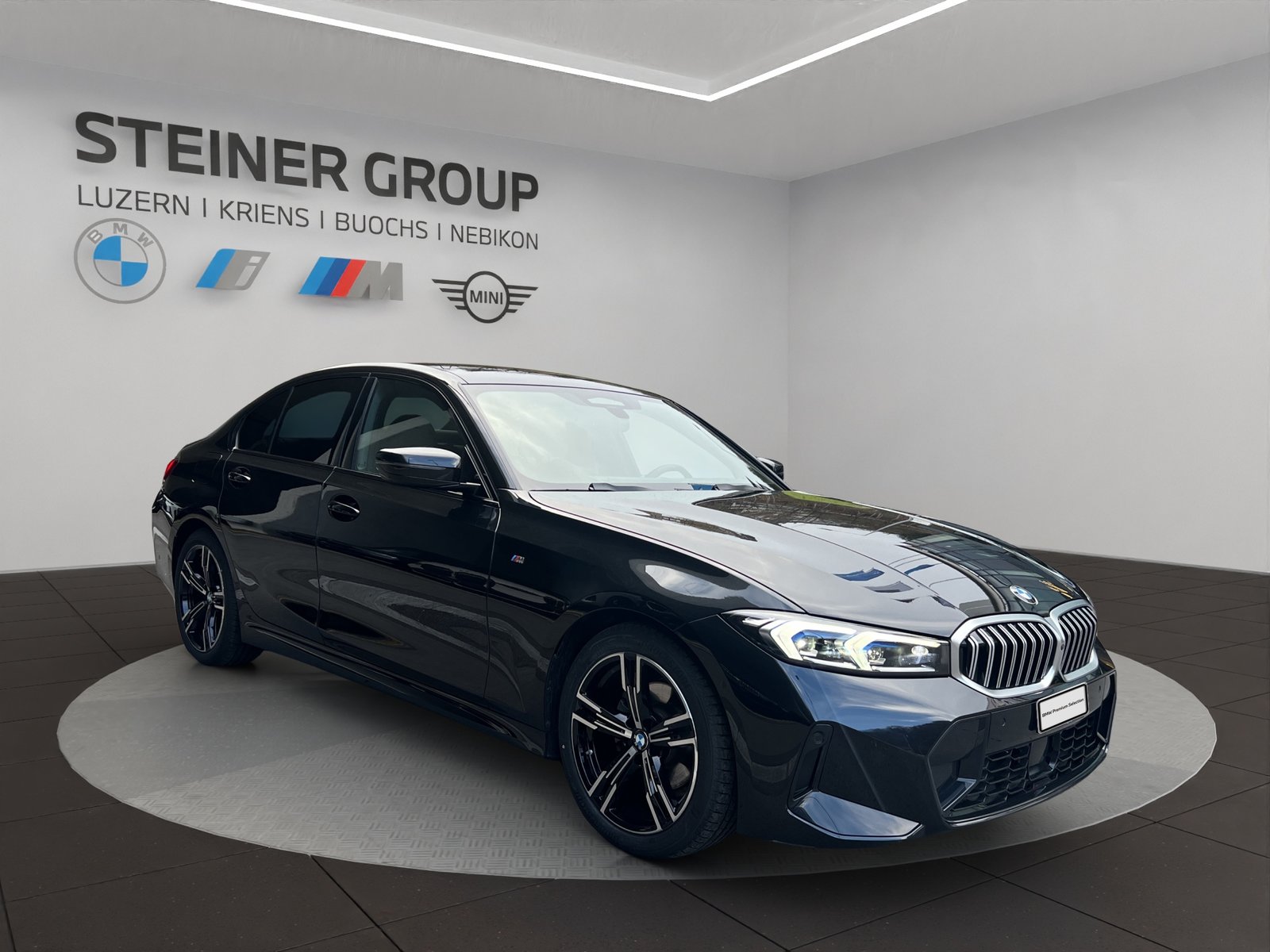 BMW 320d 48V Steptronic M Sport, Hybride Léger Diesel/Électricité, Occasion / Utilisé, Automatique - 3