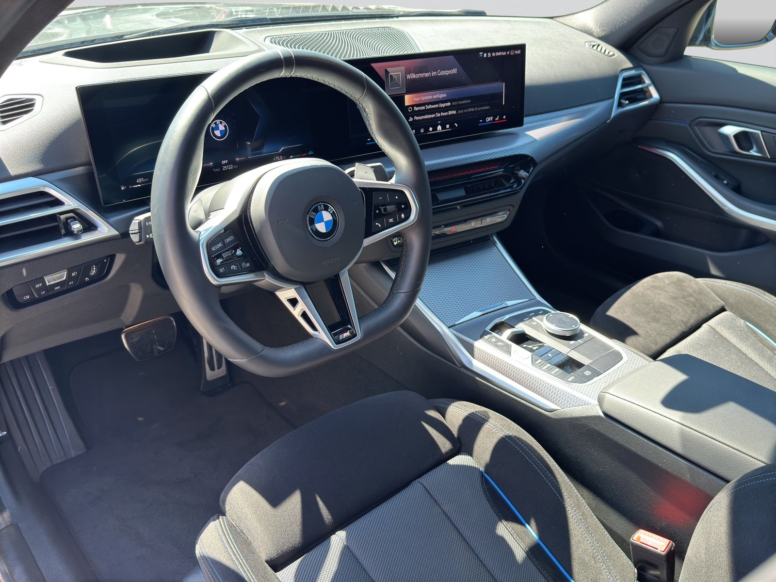BMW 320d M Sport Steptronic, Hybride Léger Diesel/Électricité, Occasion / Utilisé, Automatique - 7