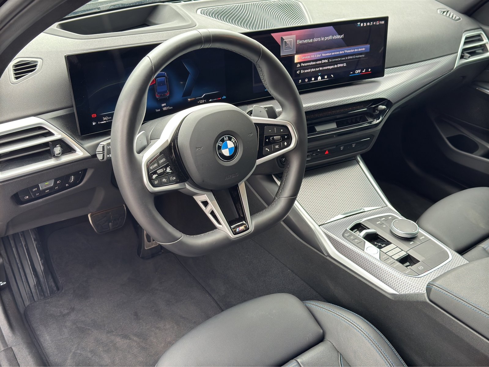 BMW 320d M Sport Steptronic, Hybride Léger Diesel/Électricité, Occasion / Utilisé, Automatique - 7