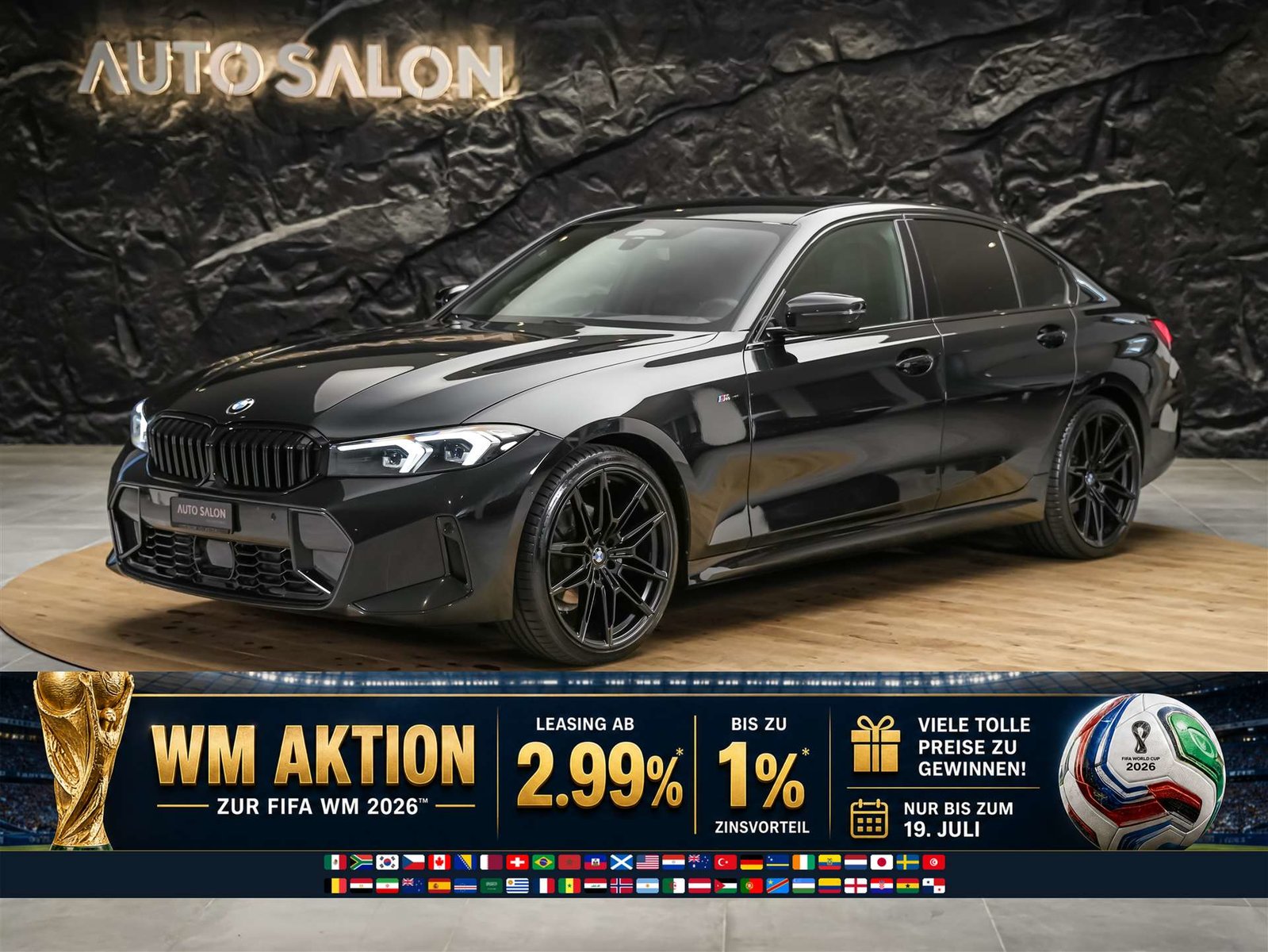 BMW 320d M Sport *Werksgarantie*20 Felgen*Abstandsreg
