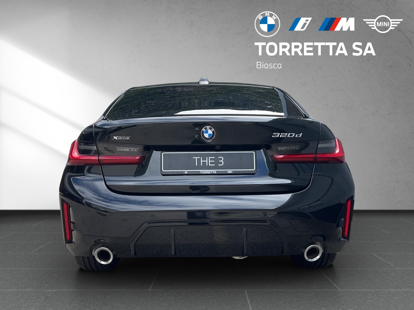 BMW 320d 48V Steptronic M Sport, Hybride Léger Diesel/Électricité, Voiture de démonstration, Automatique - 4