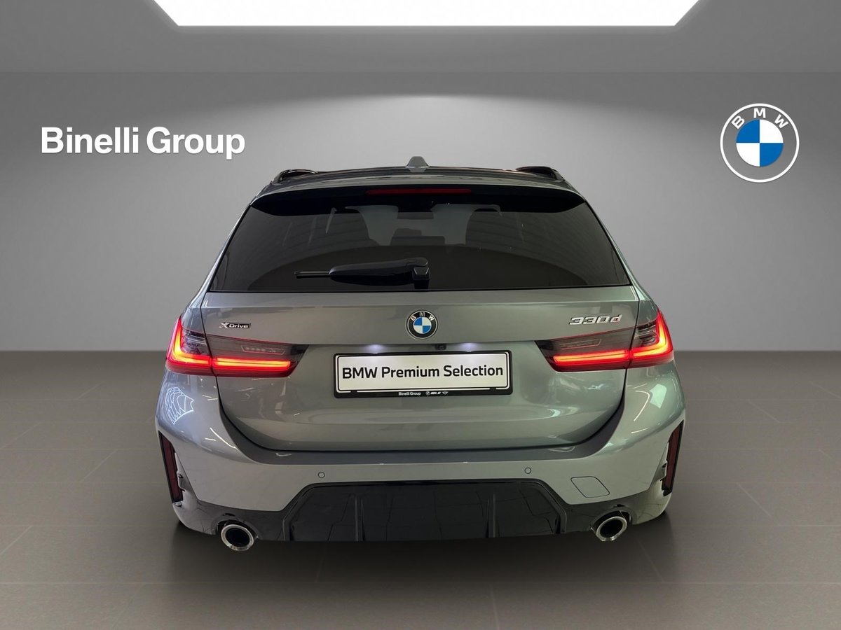 BMW 330d Touring M Sport, Hybride Léger Diesel/Électricité, Occasion / Utilisé, Automatique - 4