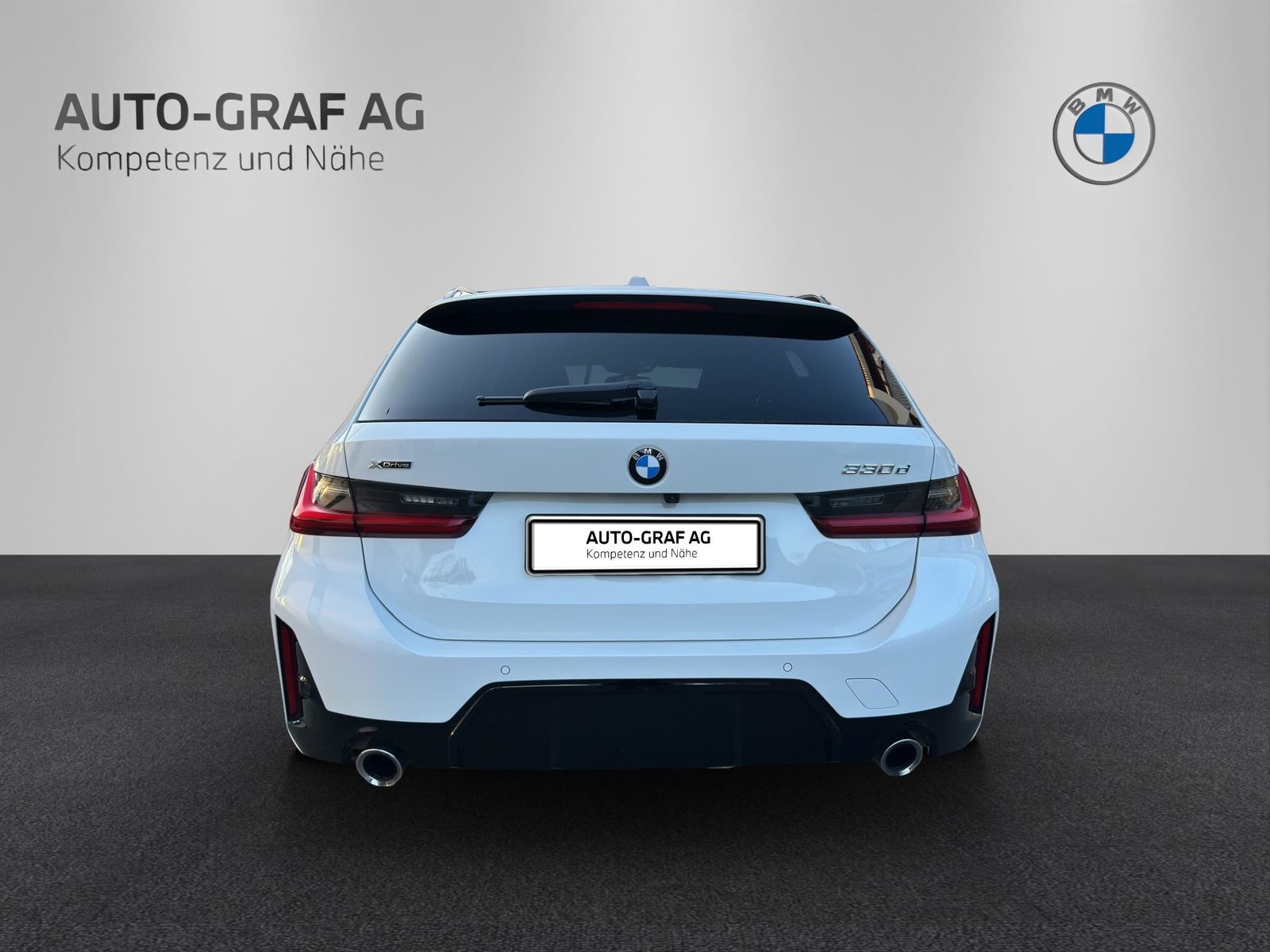 BMW 330d M Sport xDrive SAG Touring, Hybride Léger Diesel/Électricité, Occasion / Utilisé, Automatique - 4