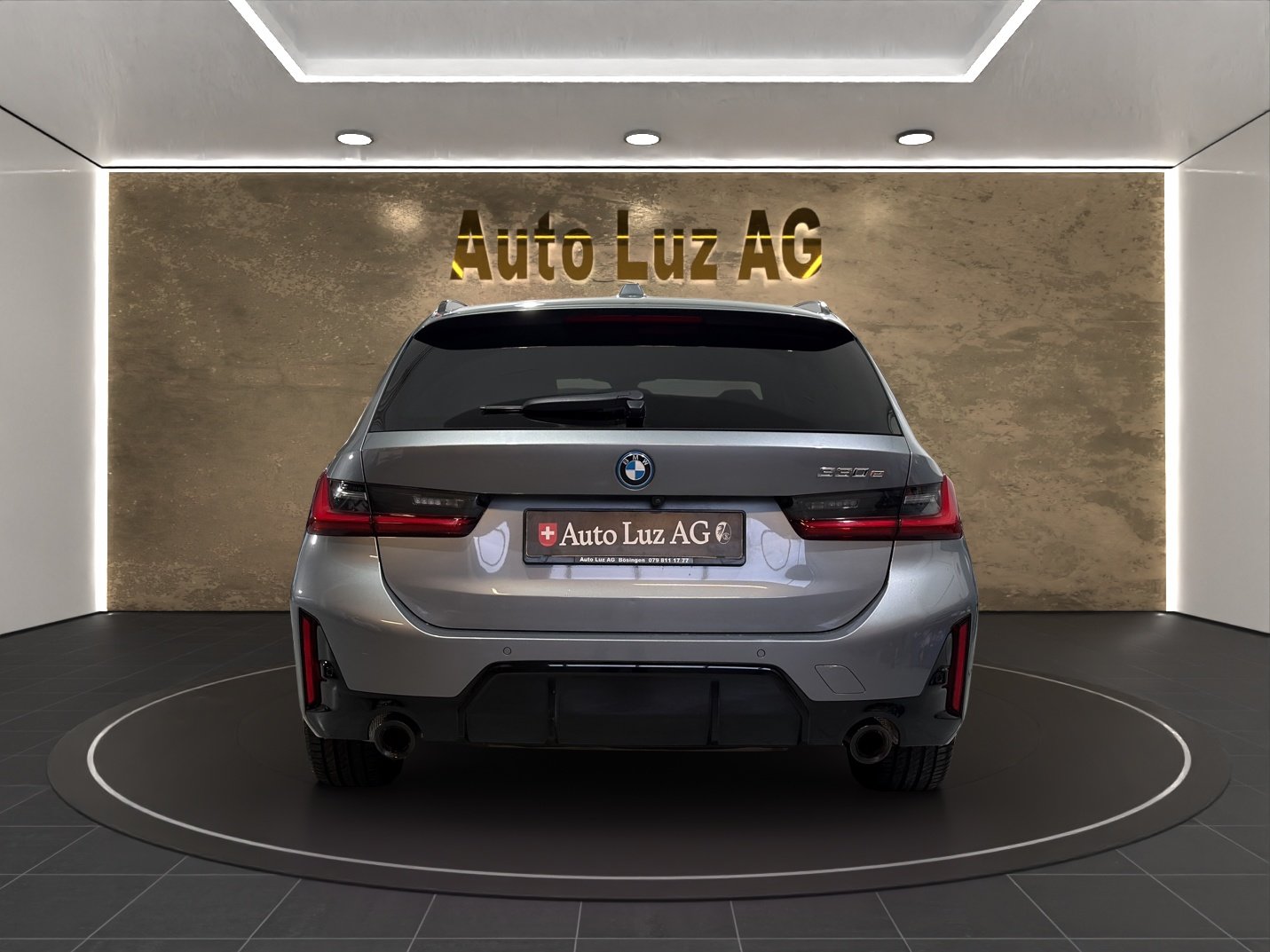 BMW 330e Steptronic M Sport, Plug-in-Hybrid Benzin/Elektro, Occasion / Gebraucht, Automatik - 3