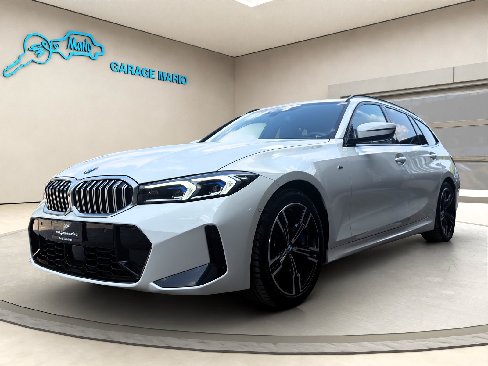BMW 330d 48V Touring SteptronicFACELIFT M SportCH-Fa, Hybride Léger Diesel/Électricité, Occasion / Utilisé, Automatique - 3