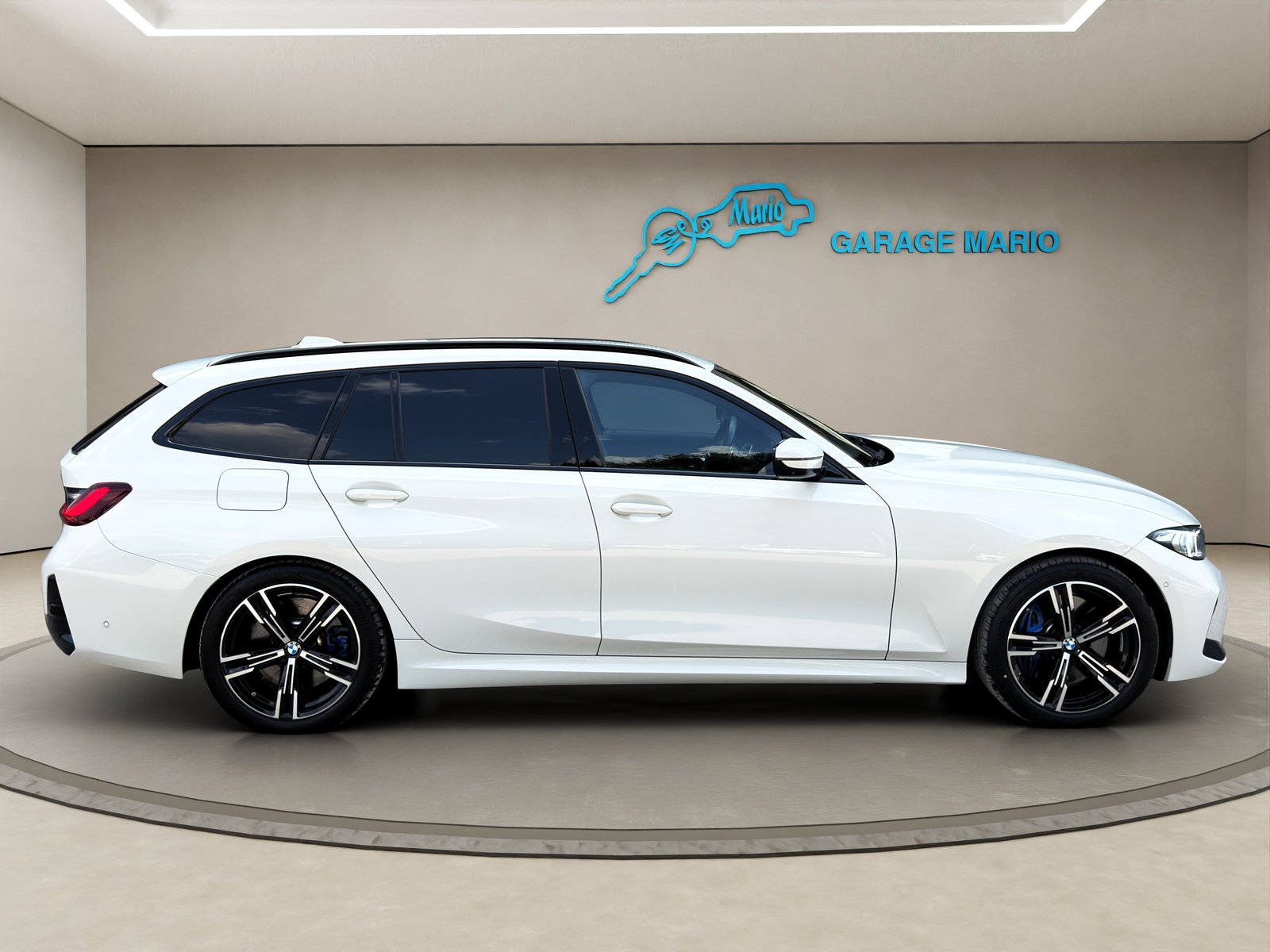 BMW 330d 48V Touring SteptronicFACELIFT M SportCH-Fa, Hybride Léger Diesel/Électricité, Occasion / Utilisé, Automatique - 4