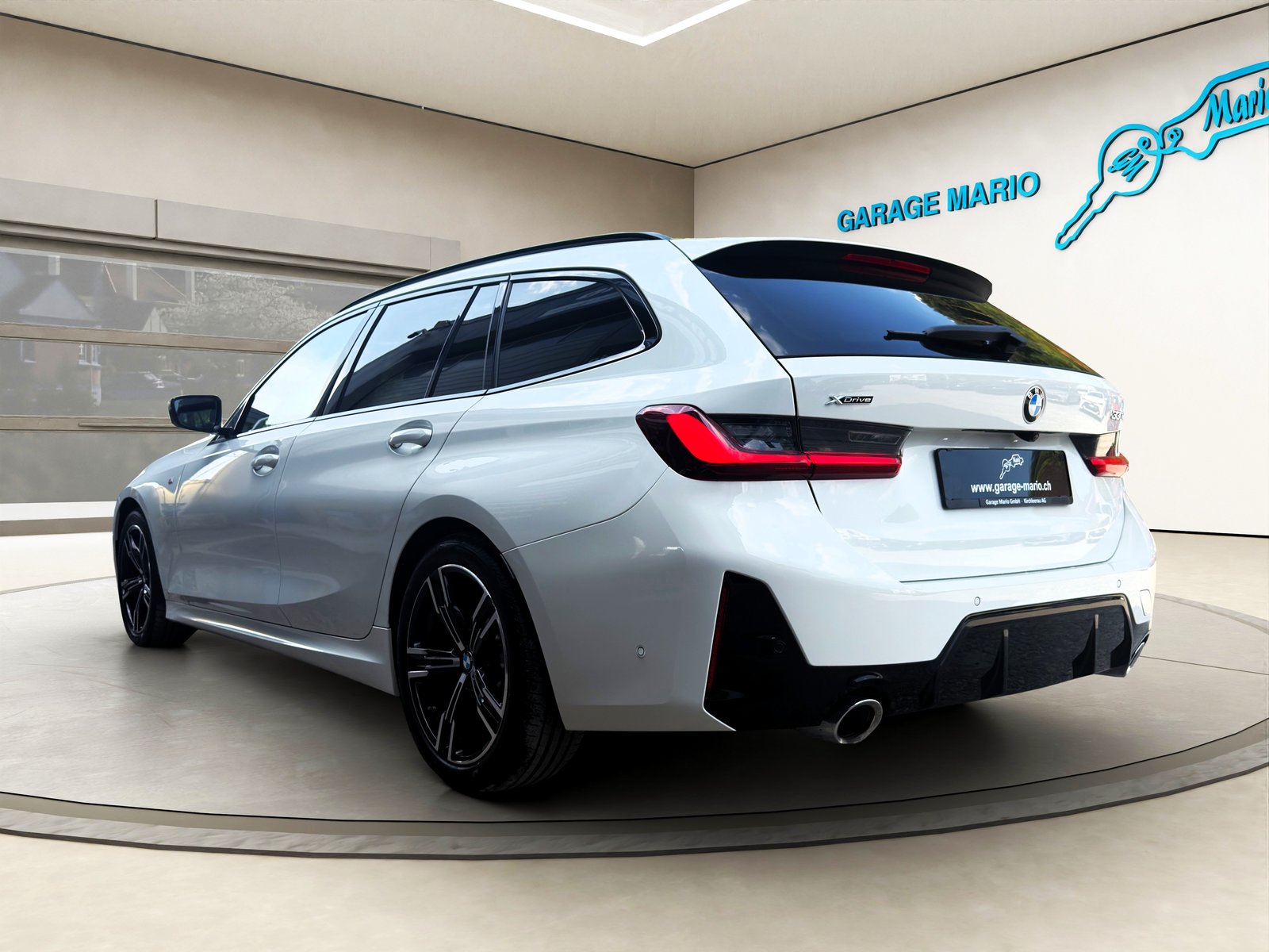 BMW 330d 48V Touring SteptronicFACELIFT M SportCH-Fa, Hybride Léger Diesel/Électricité, Occasion / Utilisé, Automatique - 7