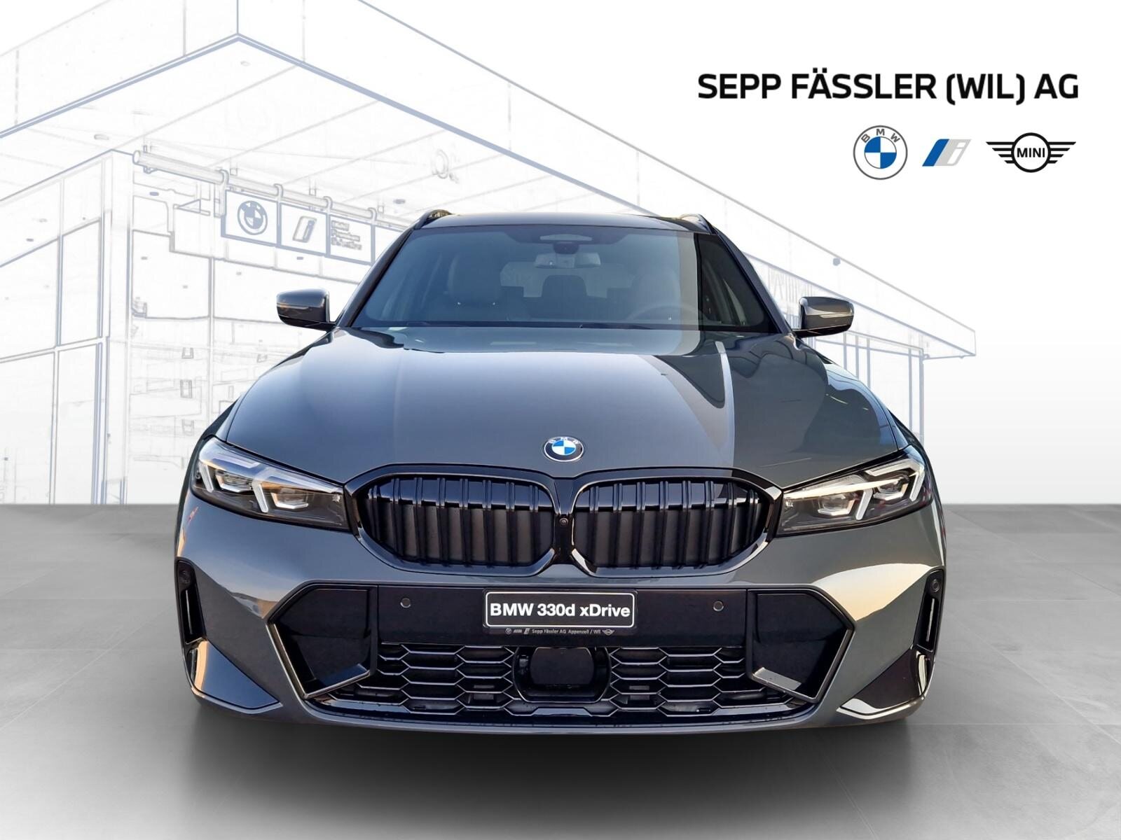 BMW 330d xDrive Touring M Sport Pro, Hybride Léger Diesel/Électricité, Voiture de démonstration, Automatique - 5