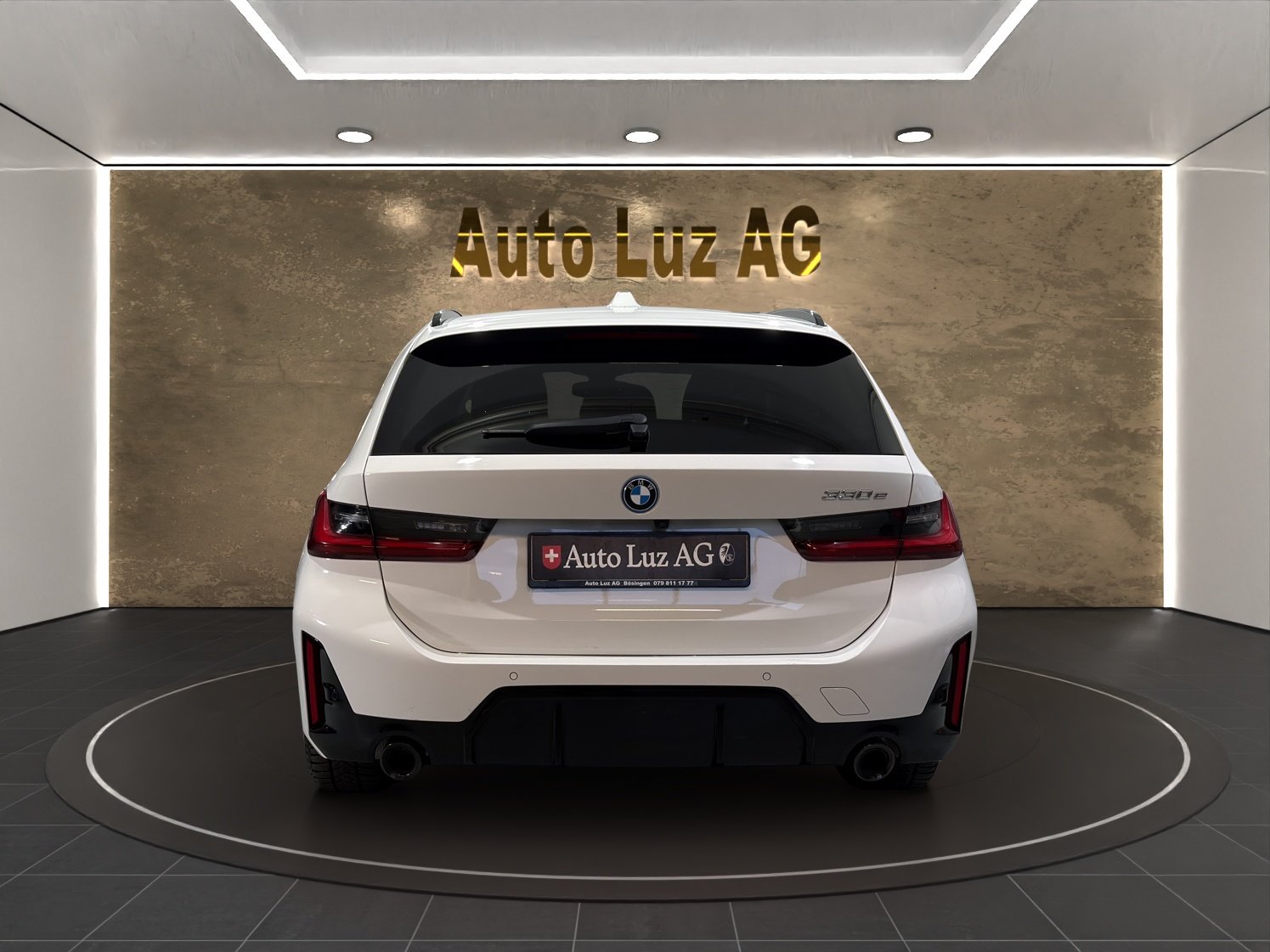 BMW 330e Steptronic M Sport, Hybride Rechargeable Essence/Électricité, Occasion / Utilisé, Automatique - 3