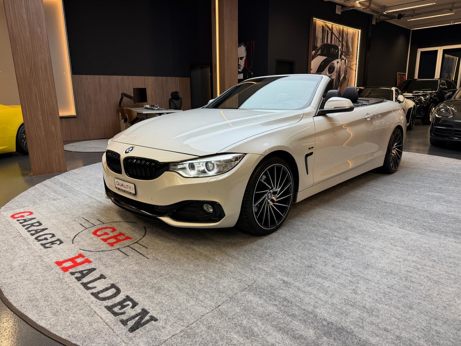 BMW 420d Cabrio, Diesel, Occasion / Gebraucht, Automatik - 4