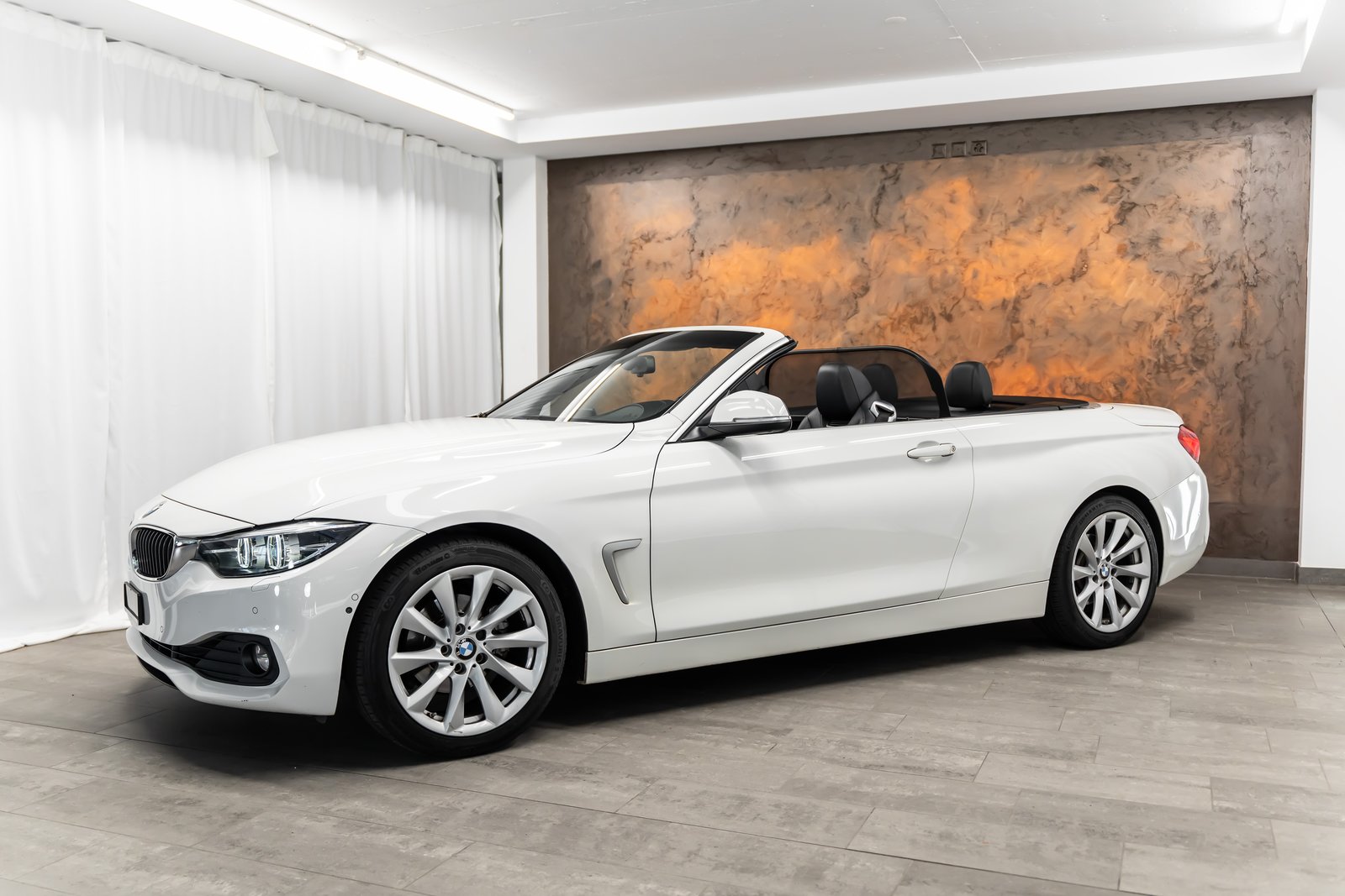 BMW 420i Cabriolet Steptronic *CH Fahrzeug*Fahrassist*Leder*, Benzin, Occasion / Gebraucht, Automatik - 5