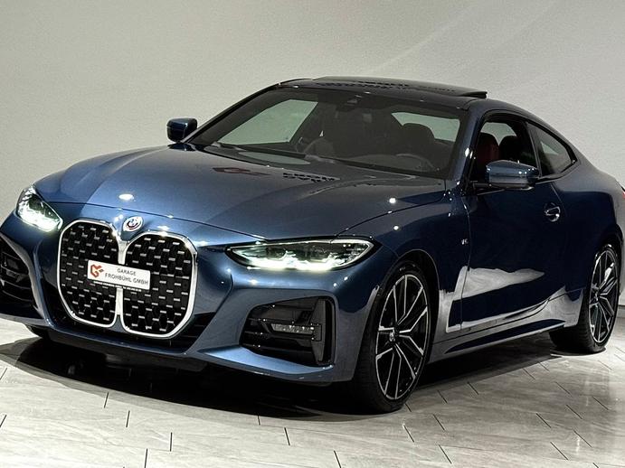 BMW 420i Coupé M Sport PRO Steptronic CH Fahrzeug 1.Hand, Benzin, Occasion / Gebraucht, Automatik