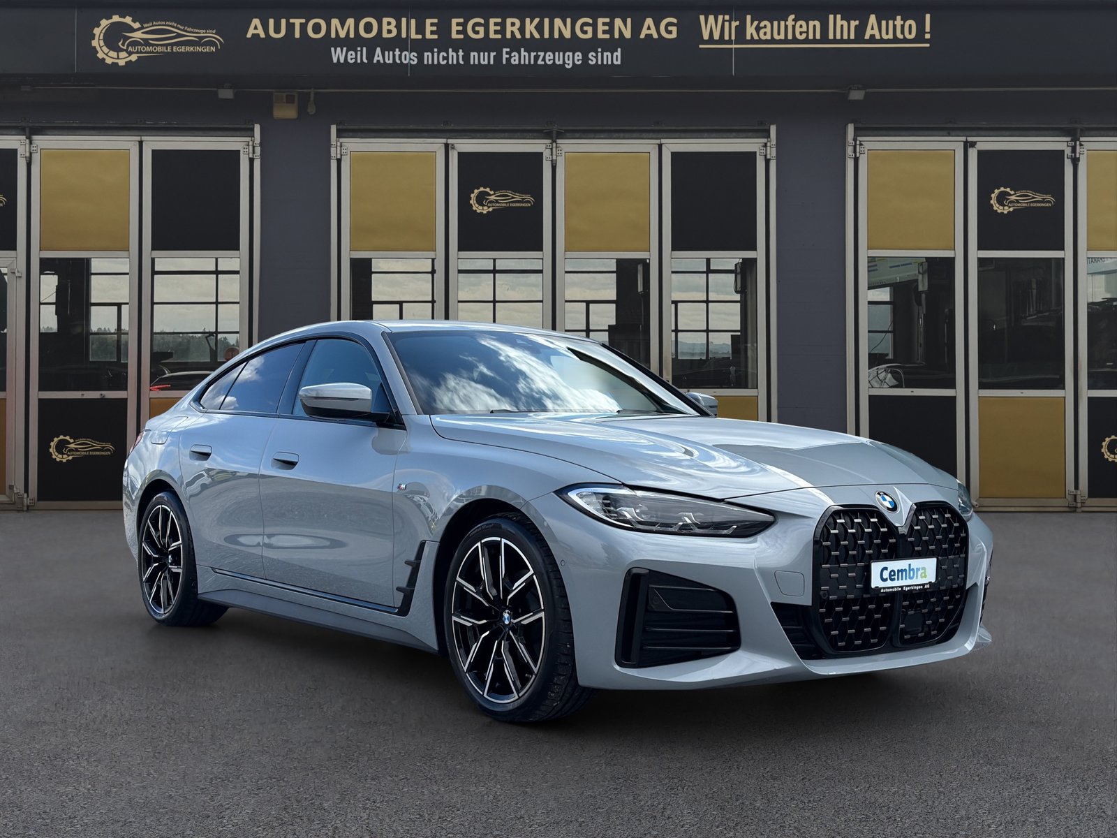 BMW 420d 48V Gran Coupé M Sport Steptronic, Hybride Léger Diesel/Électricité, Occasion / Utilisé, Automatique - 3