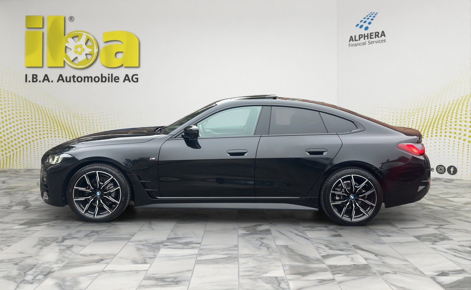 BMW 420d 48V Grand Coupé M-Sport 4x4 FACELIFT, Mild-Hybrid Diesel/Elektro, Occasion / Gebraucht, Automatik - 2