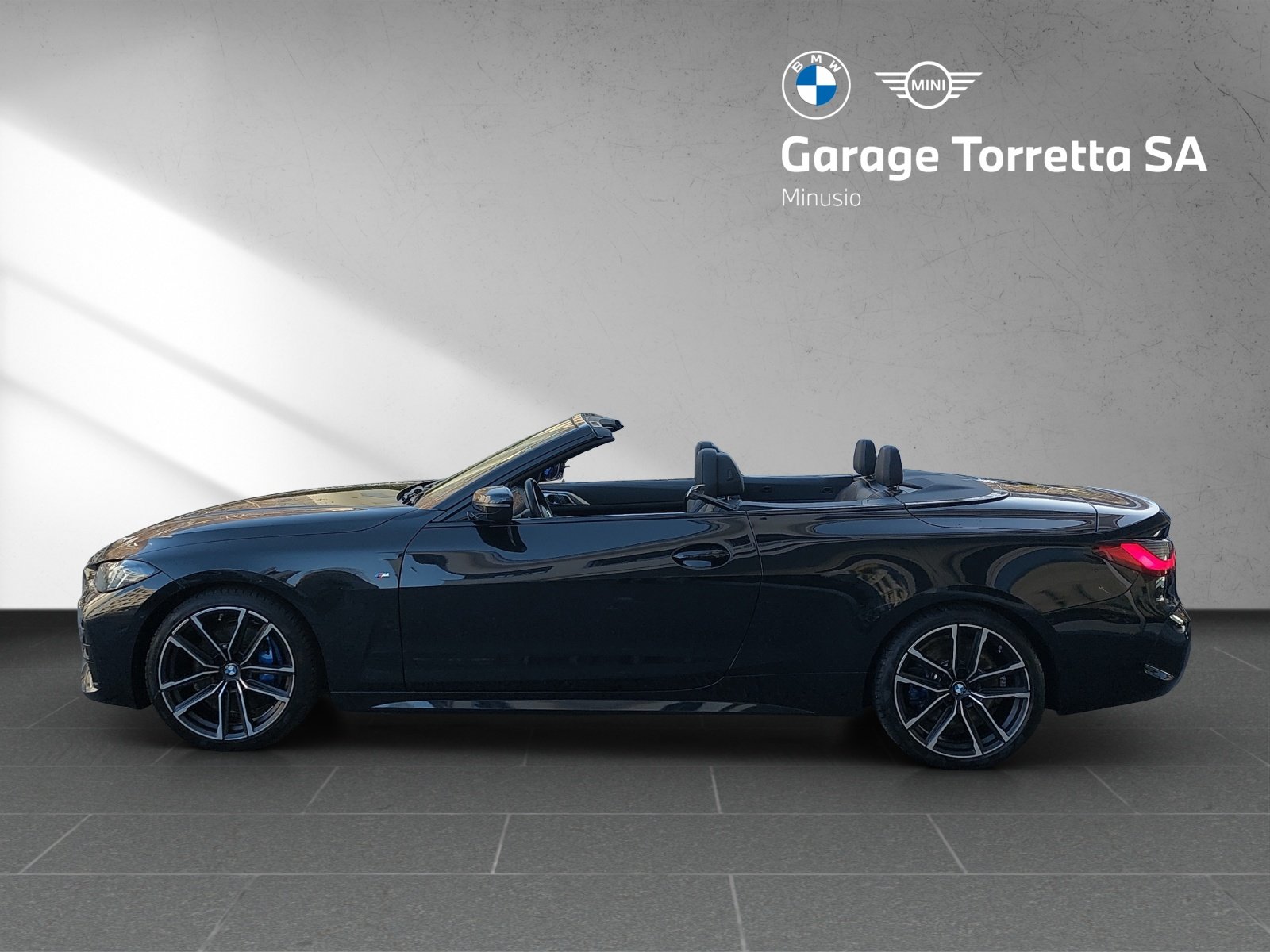 BMW 430d 48V Cabriolet M Sport Steptronic, Hybride Léger Diesel/Électricité, Occasion / Utilisé, Automatique - 2