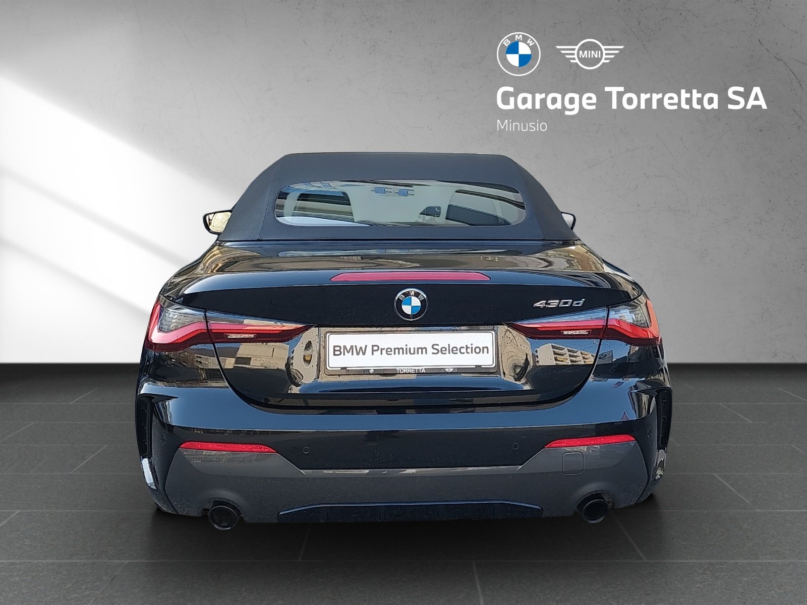 BMW 430d 48V Cabriolet M Sport Steptronic, Hybride Léger Diesel/Électricité, Occasion / Utilisé, Automatique - 4
