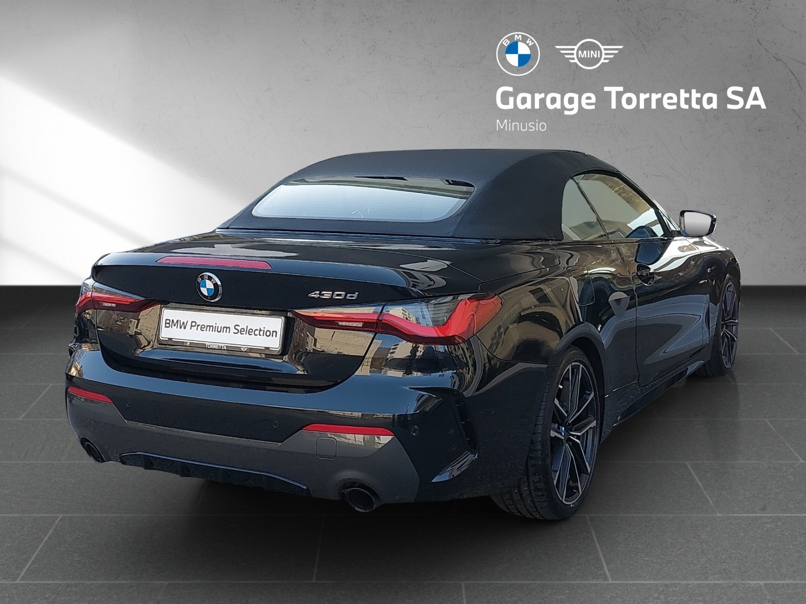 BMW 430d 48V Cabriolet M Sport Steptronic, Hybride Léger Diesel/Électricité, Occasion / Utilisé, Automatique - 5
