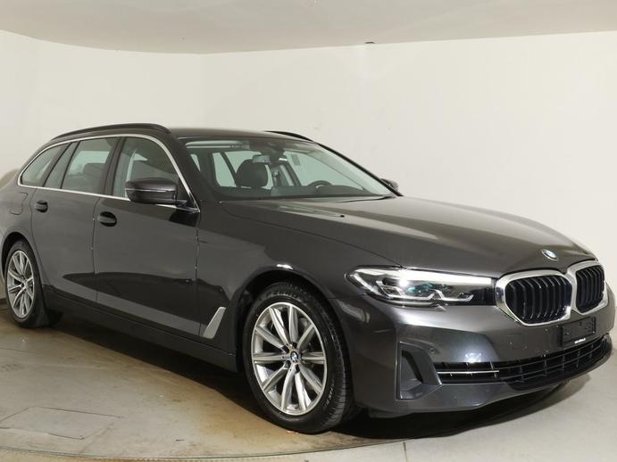 BMW 520 d Touring Steptronic, Hybride Léger Diesel/Électricité, Occasion / Utilisé, Automatique