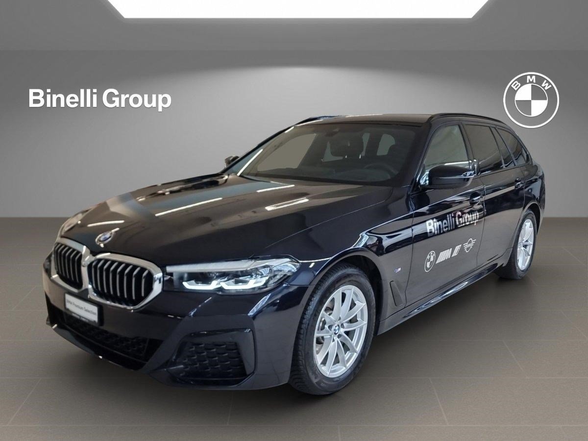 BMW 520d paddles Touring