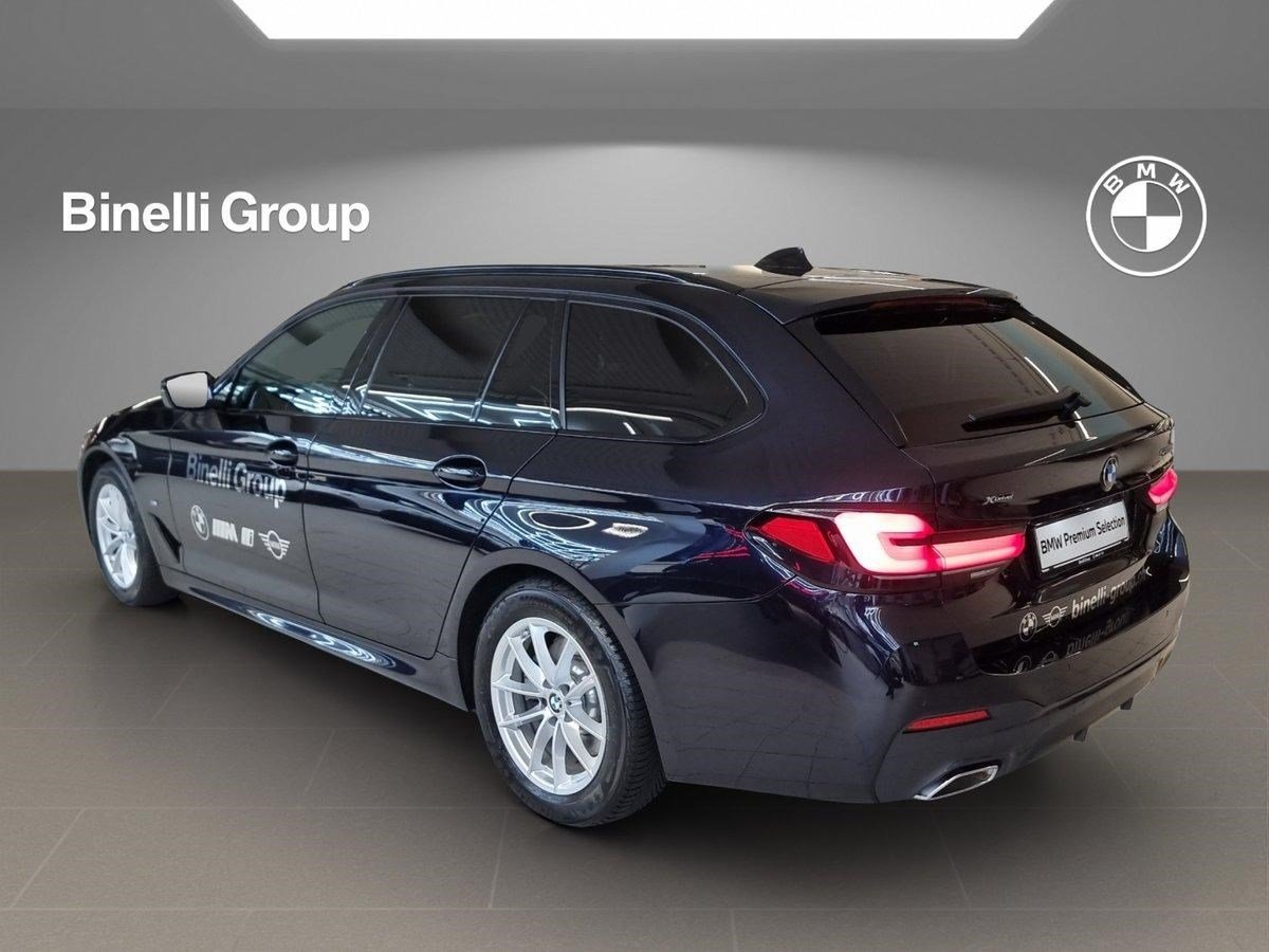 BMW 520d paddles Touring, Mild-Hybrid Diesel/Elektro, Occasion / Gebraucht, Automatik - 4
