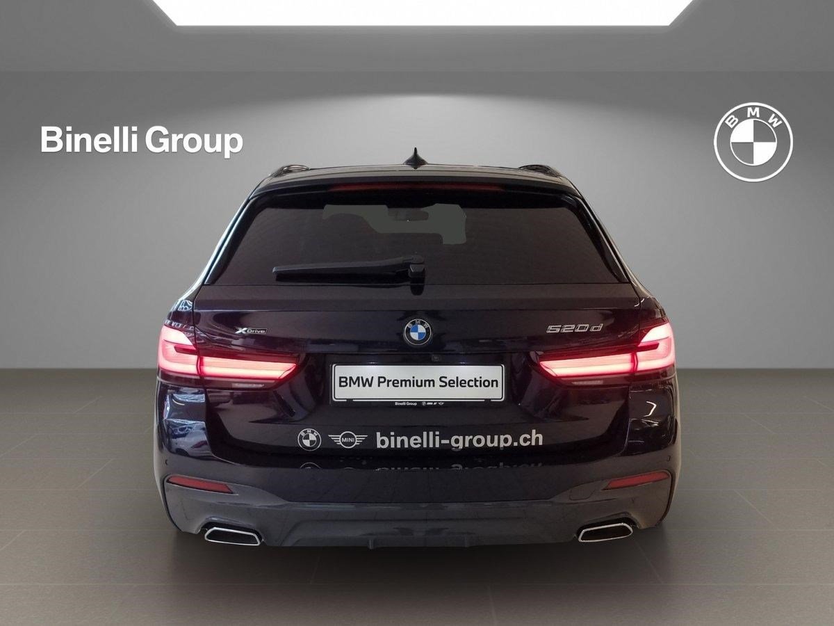 BMW 520d paddles Touring, Mild-Hybrid Diesel/Elektro, Occasion / Gebraucht, Automatik - 5