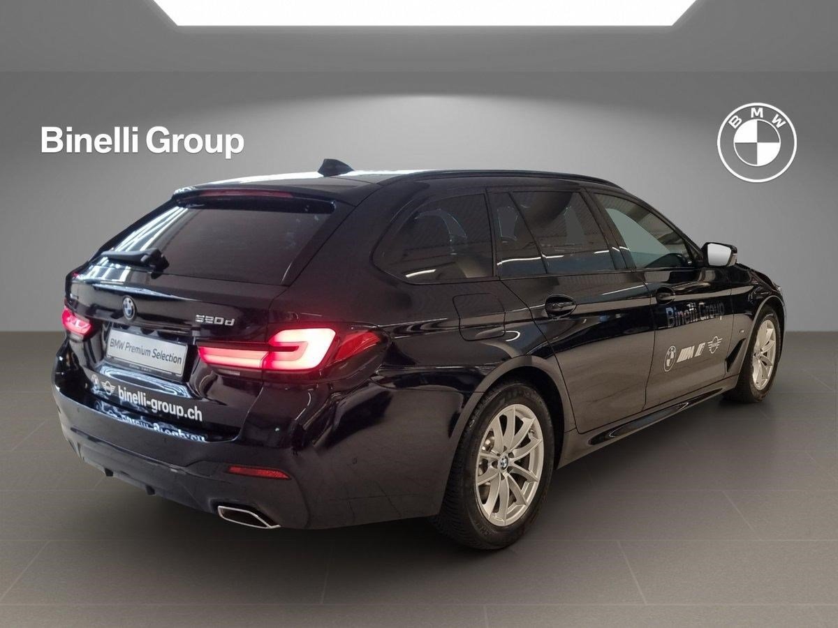 BMW 520d paddles Touring, Mild-Hybrid Diesel/Elektro, Occasion / Gebraucht, Automatik - 6