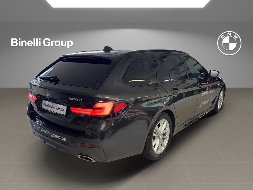 BMW 520d paddles Touring, Mild-Hybrid Diesel/Elektro, Occasion / Gebraucht, Automatik - 5