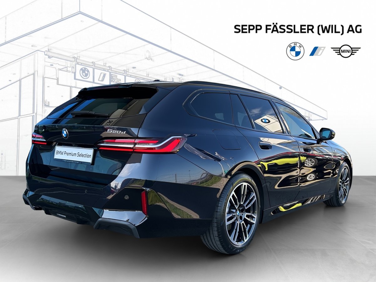 BMW 520d 48V Touring M Sport Steptronic, Mild-Hybrid Diesel/Electric, Second hand / Used, Automatic - 2