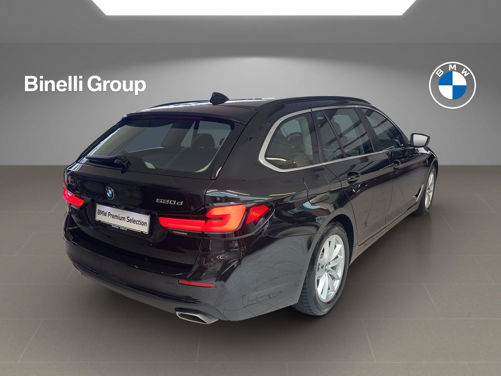 BMW 520d xDrive Touring, Hybride Léger Diesel/Électricité, Occasion / Utilisé, Automatique - 5