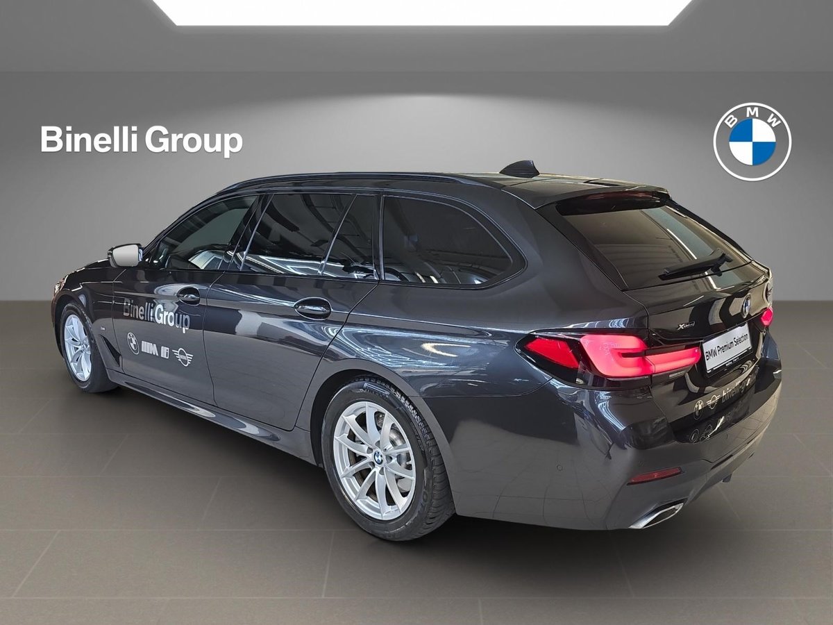 BMW 520d Touring Pure M Sport, Hybride Léger Diesel/Électricité, Occasion / Utilisé, Automatique - 3