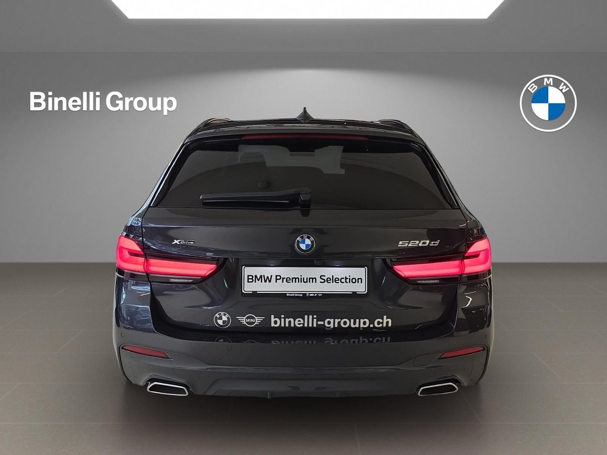 BMW 520d Touring Pure M Sport, Hybride Léger Diesel/Électricité, Occasion / Utilisé, Automatique - 4