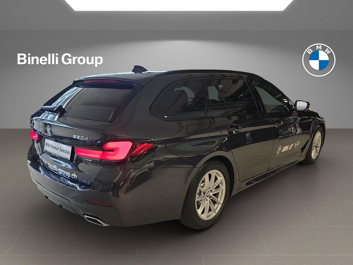 BMW 520d Touring Pure M Sport, Hybride Léger Diesel/Électricité, Occasion / Utilisé, Automatique - 5