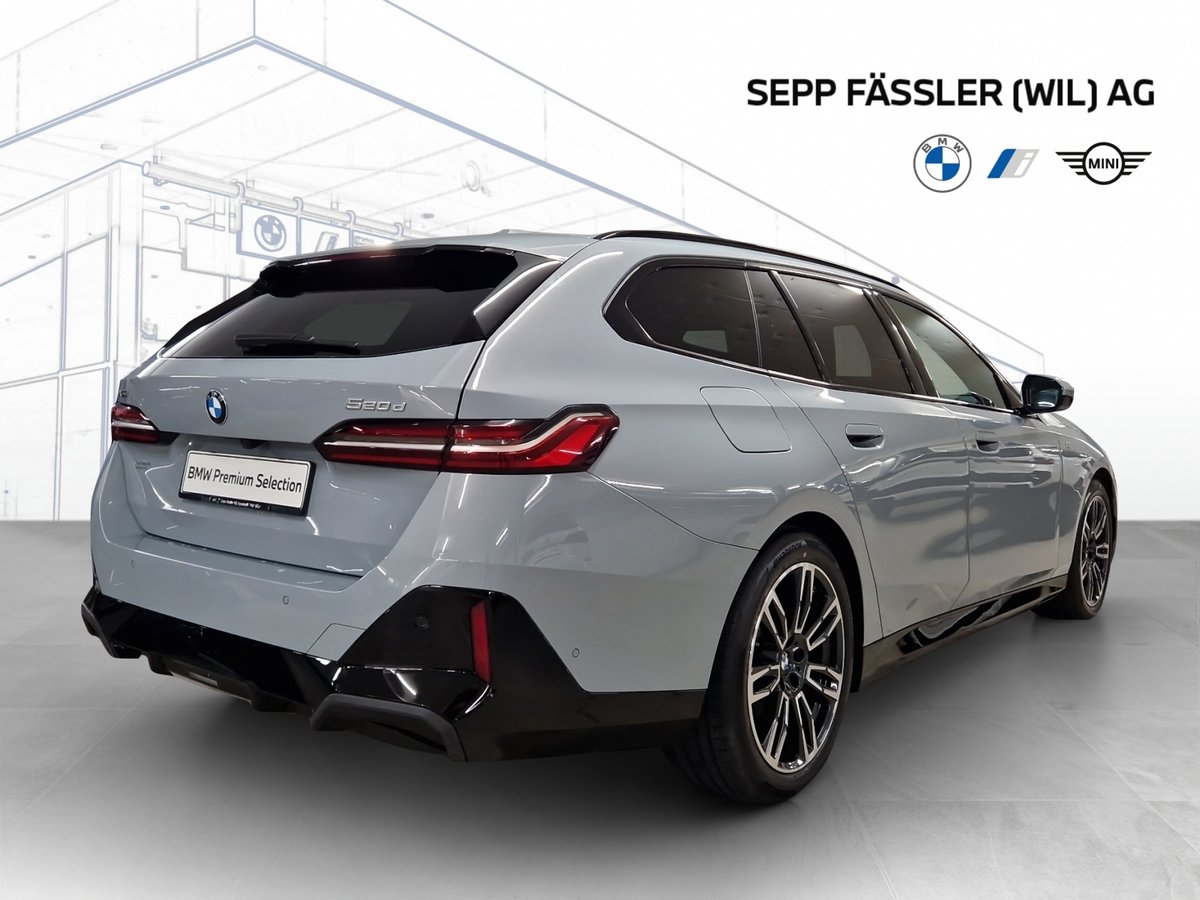 BMW 520d 48V Touring M Sport Steptronic, Mild-Hybrid Diesel/Electric, Second hand / Used, Automatic - 2