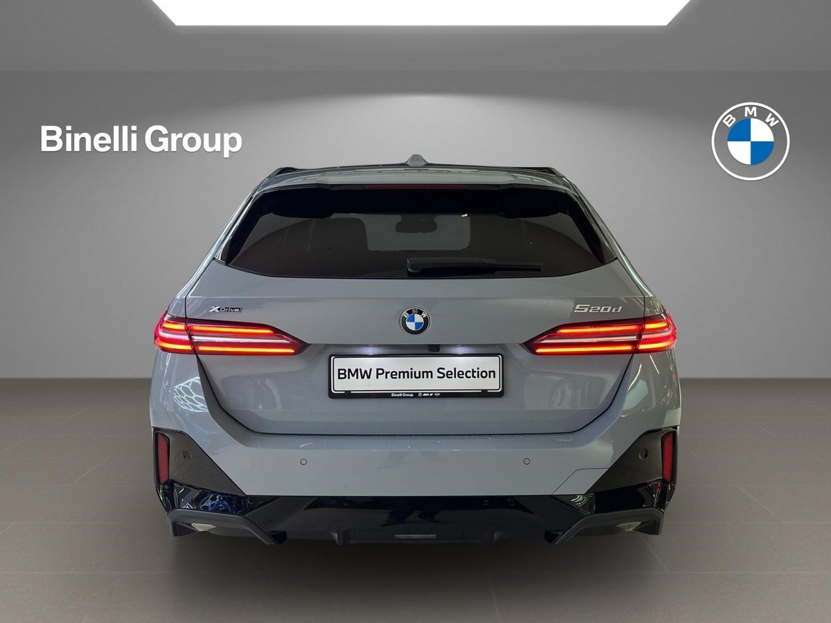 BMW 520d Touring M Sport, Hybride Léger Diesel/Électricité, Occasion / Utilisé, Automatique - 4