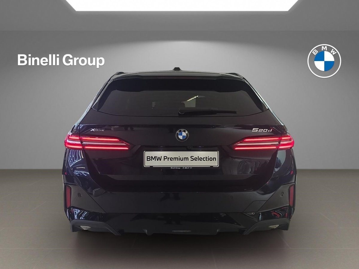 BMW 520d Touring M Sport, Hybride Léger Diesel/Électricité, Occasion / Utilisé, Automatique - 4