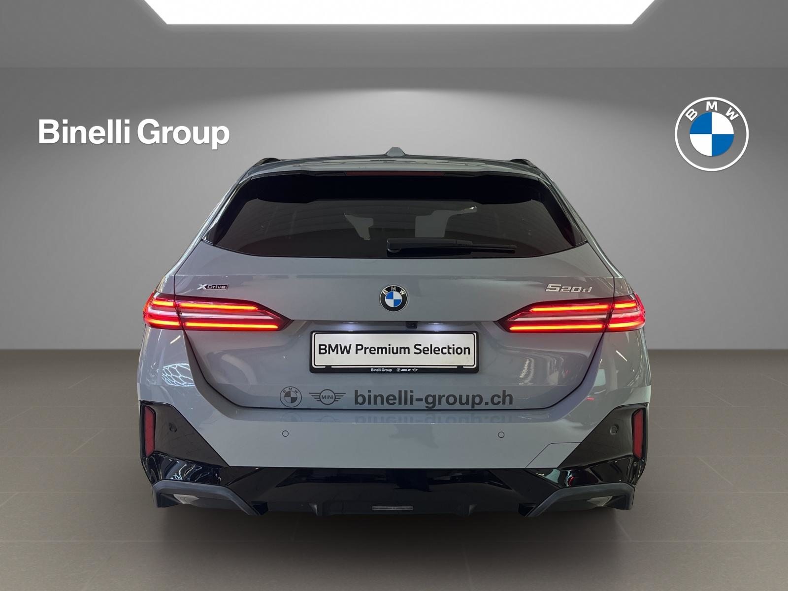 BMW 520d xDrive Touring M Sport, Hybride Léger Diesel/Électricité, Occasion / Utilisé, Automatique - 4