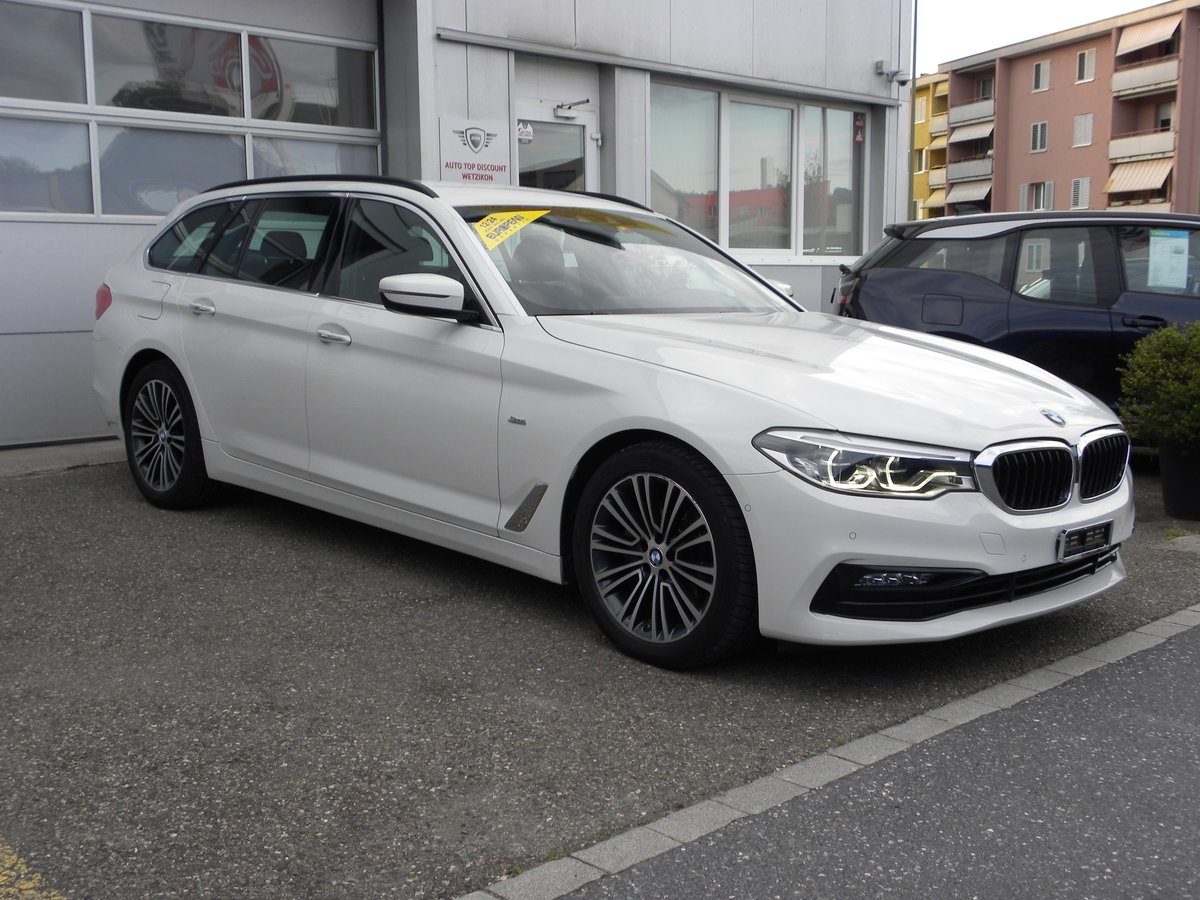BMW 520d Touring Sport Line Steptronic, Diesel, Occasion / Utilisé, Automatique - 2