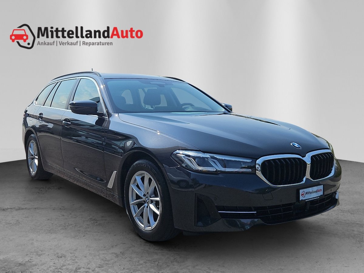 BMW 520d 48V Touring Steptronic, Mild-Hybrid Diesel/Electric, Second hand / Used, Automatic - 3