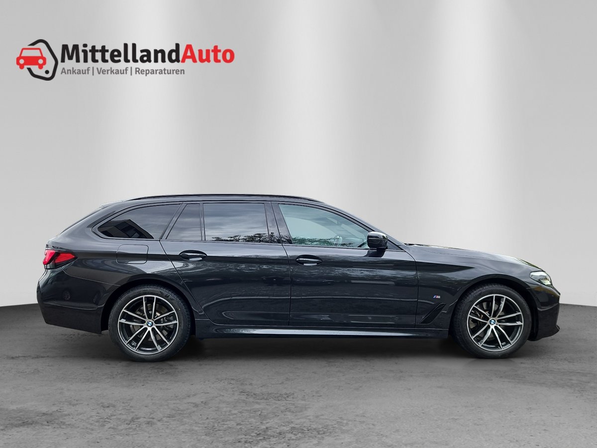 BMW 520d 48V Touring Pure M Sport Edition, Mild-Hybrid Diesel/Elektro, Occasion / Gebraucht, Automatik - 4