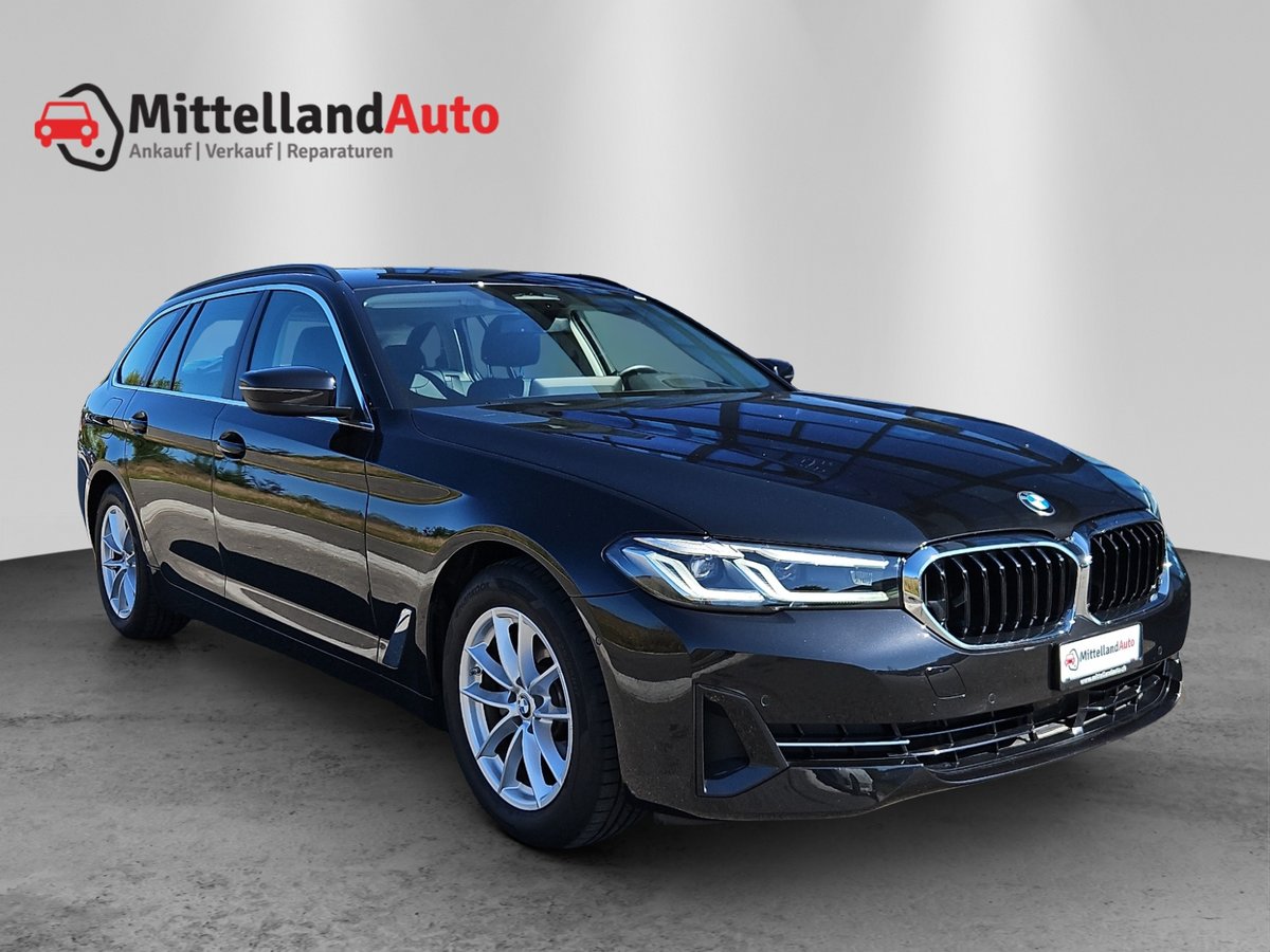 BMW 520d 48V Touring Steptronic, Mild-Hybrid Diesel/Electric, Second hand / Used, Automatic - 3